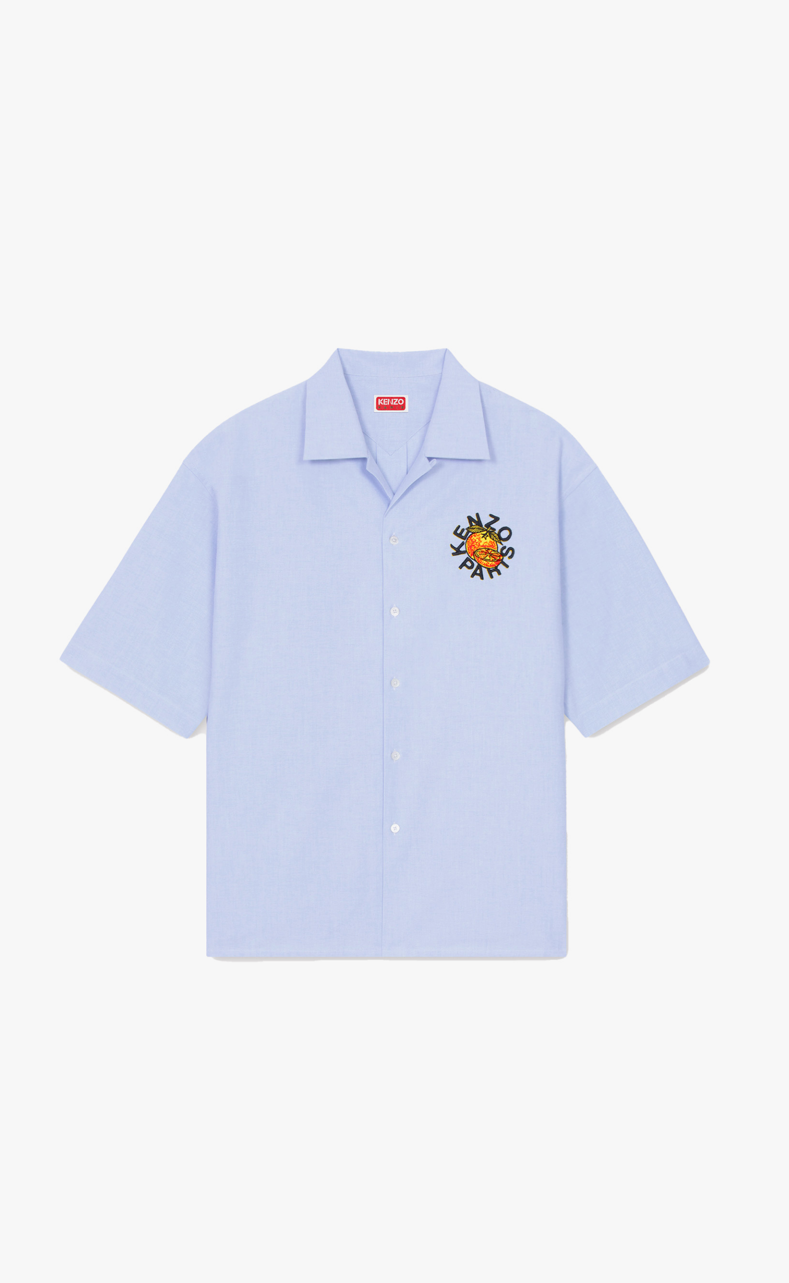 KENZO ORANGE SS SKY BLUE SHIRT