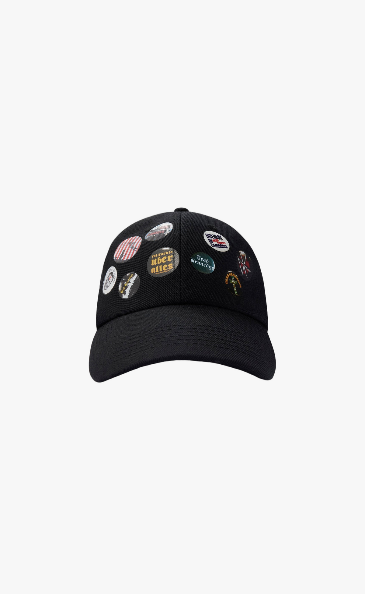 BUTTONS BLACK CAP