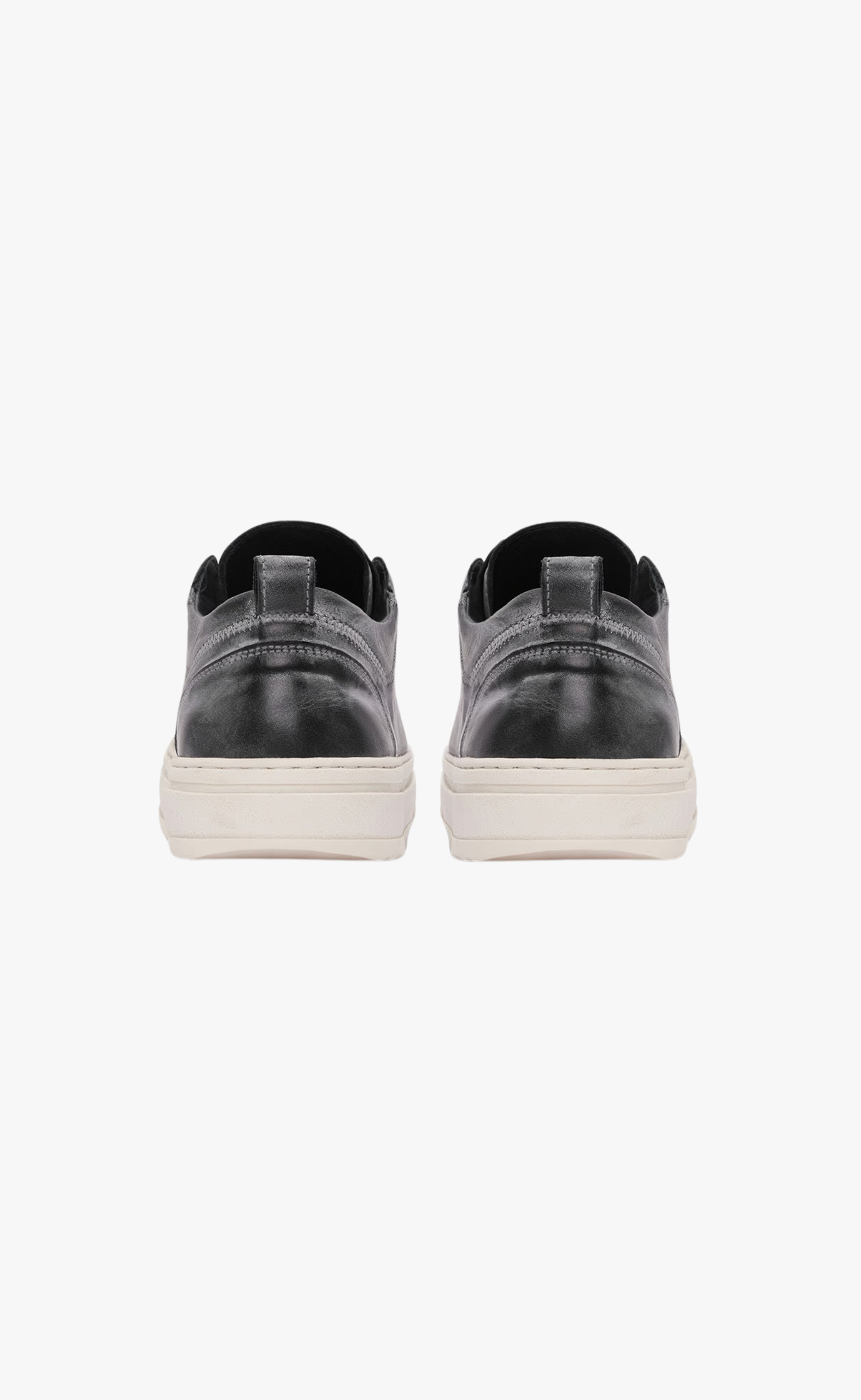 HTN DISTRESSED OFF BLACK SNEAKER