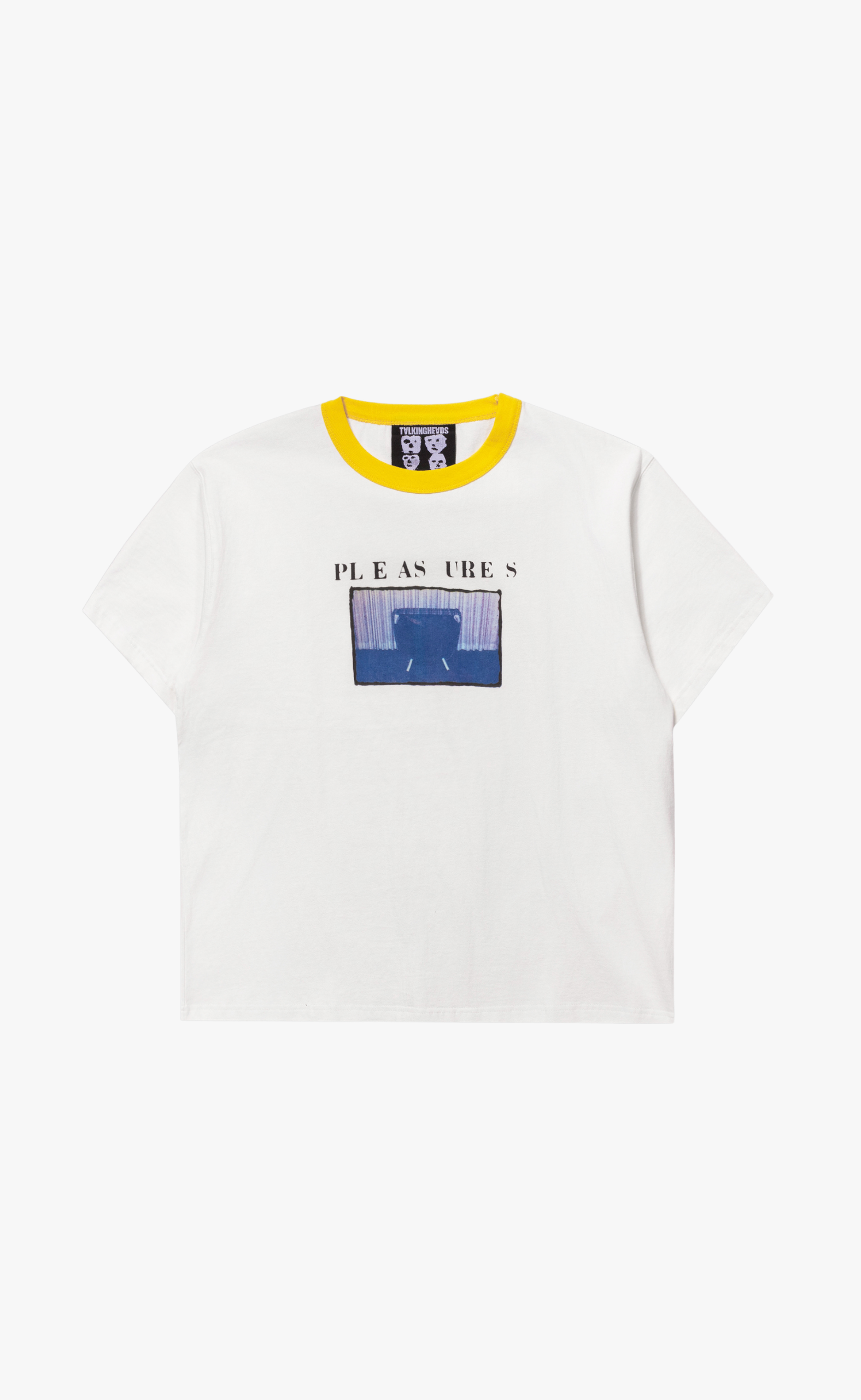 SPEAKING HEAVYWEIGHT WHITE T-SHIRT