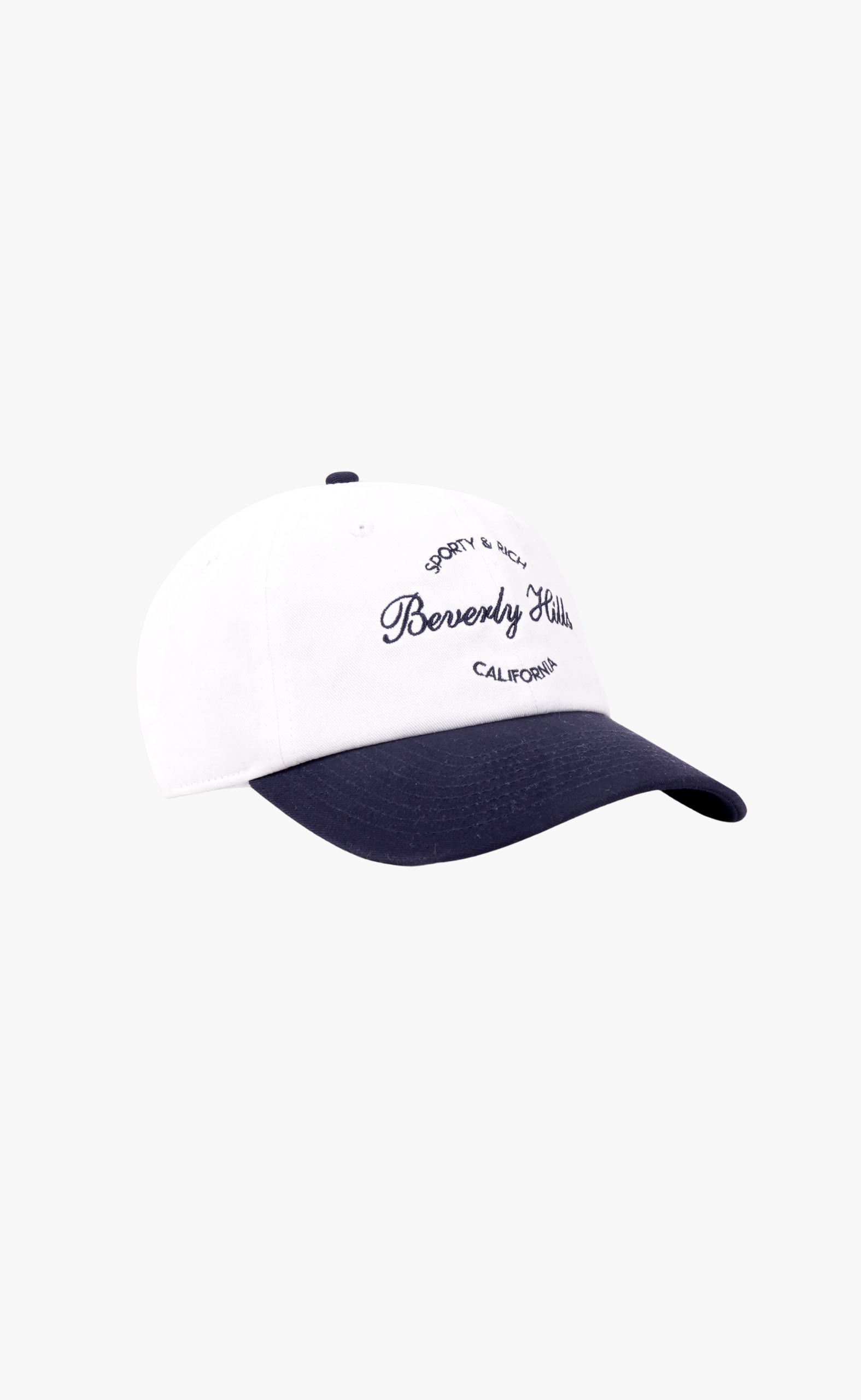 BEVERLY SCRIPT WHITE HAT