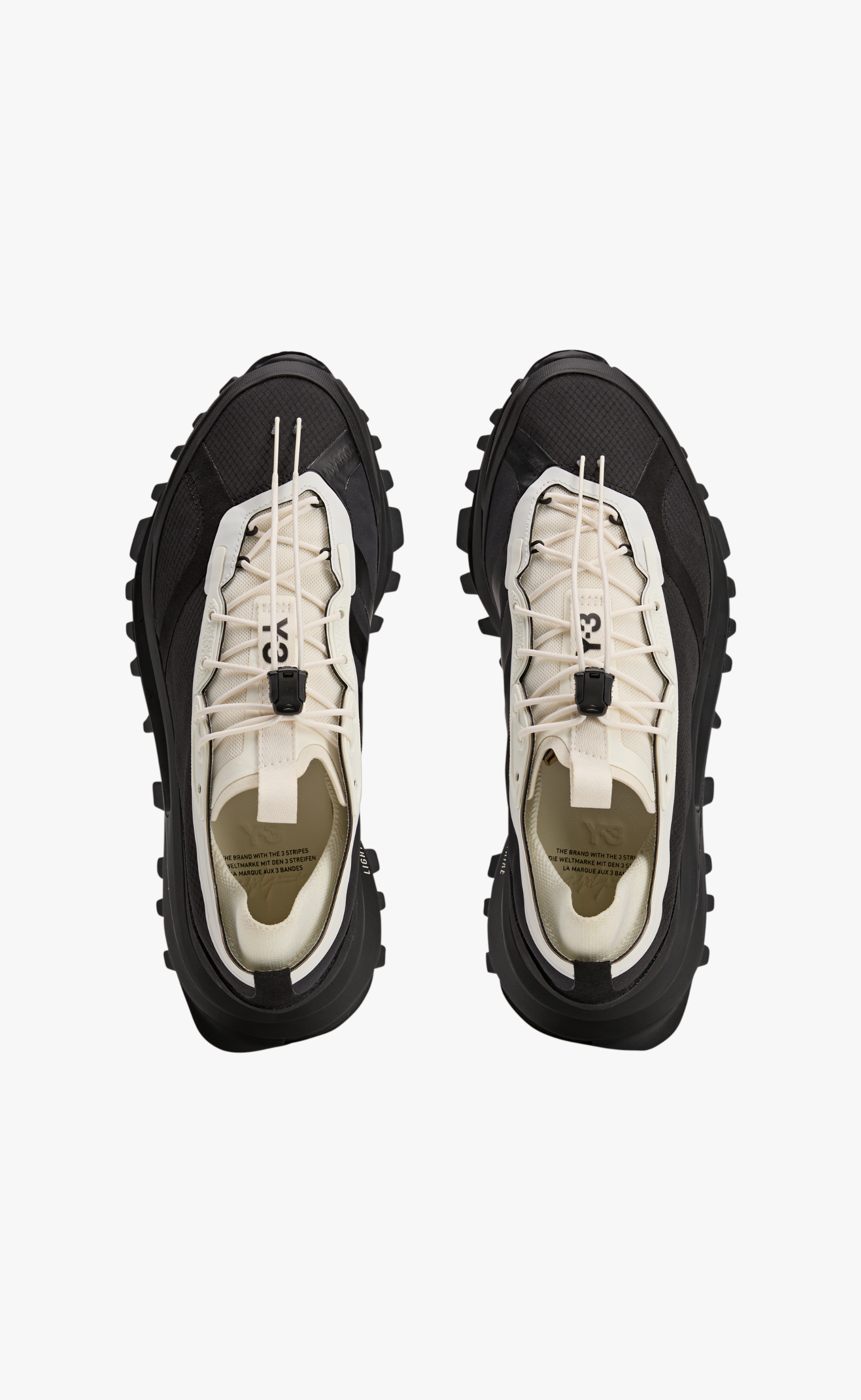 Y-3 S-GENDO TRAIL BLACK OFF WHITE SNEAKER