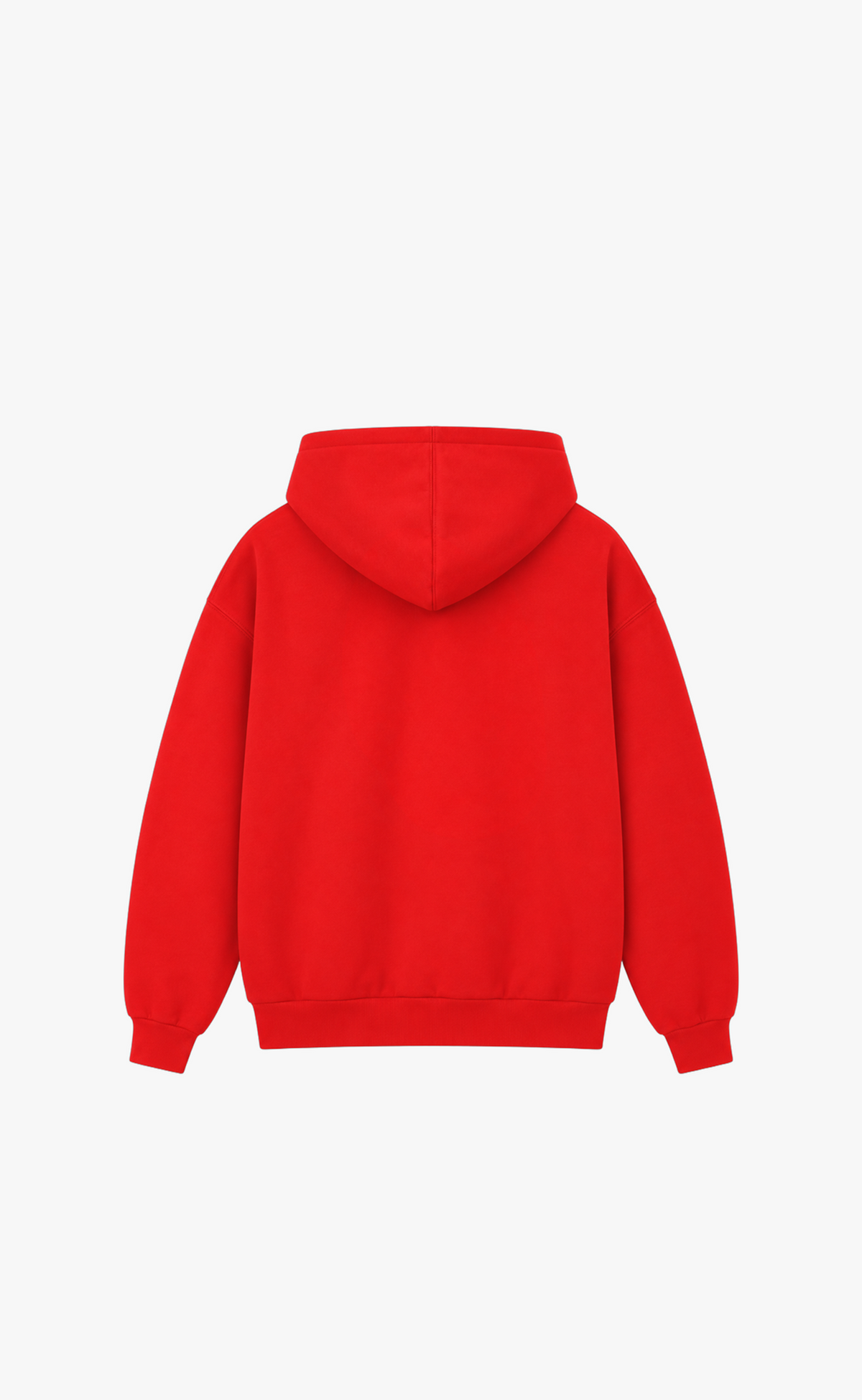 BOLT FULL ZIP RED HOODIE