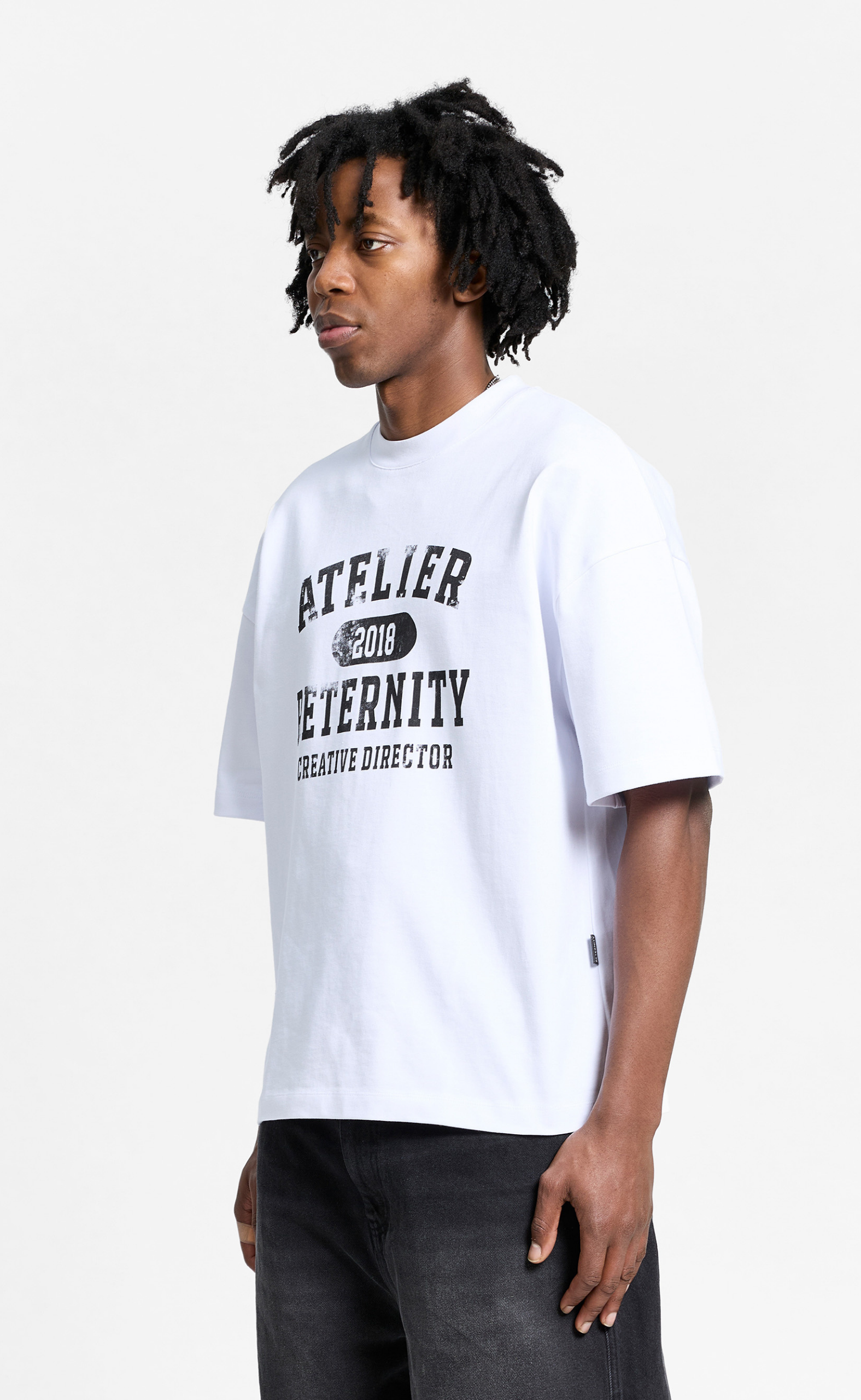 ATELIER EMBLEM WHITE T-SHIRT