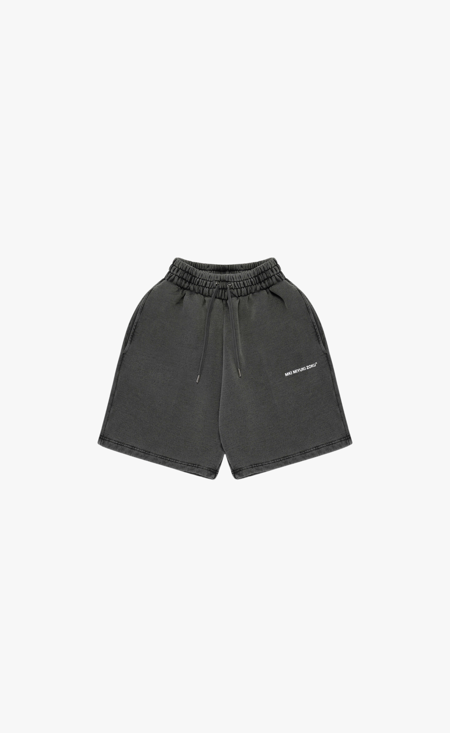 UNIFORM PIGMENT BLACK SHORTS