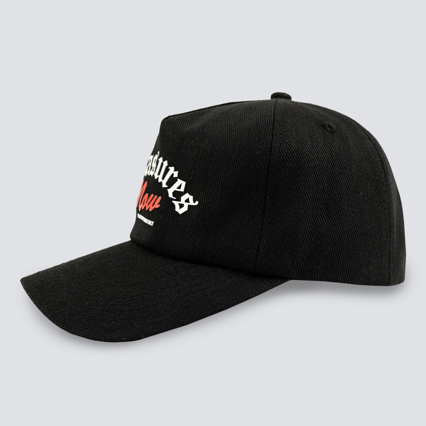 BLACK APPOINTMENT UNCONSTRUCTED HAT