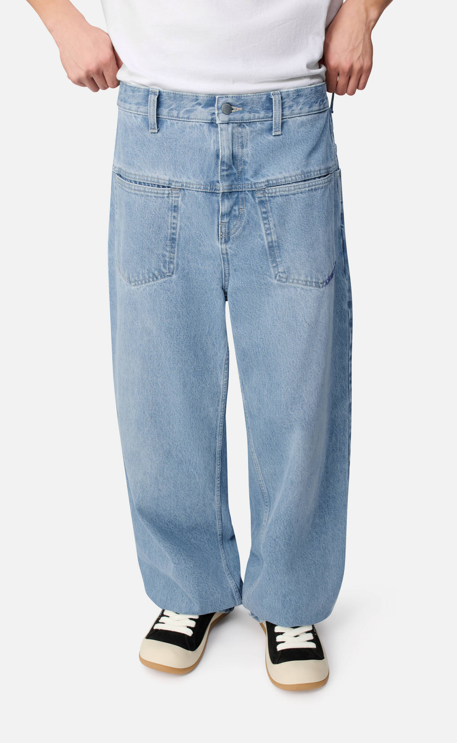 INVERT RELAXED BLUE JEANS