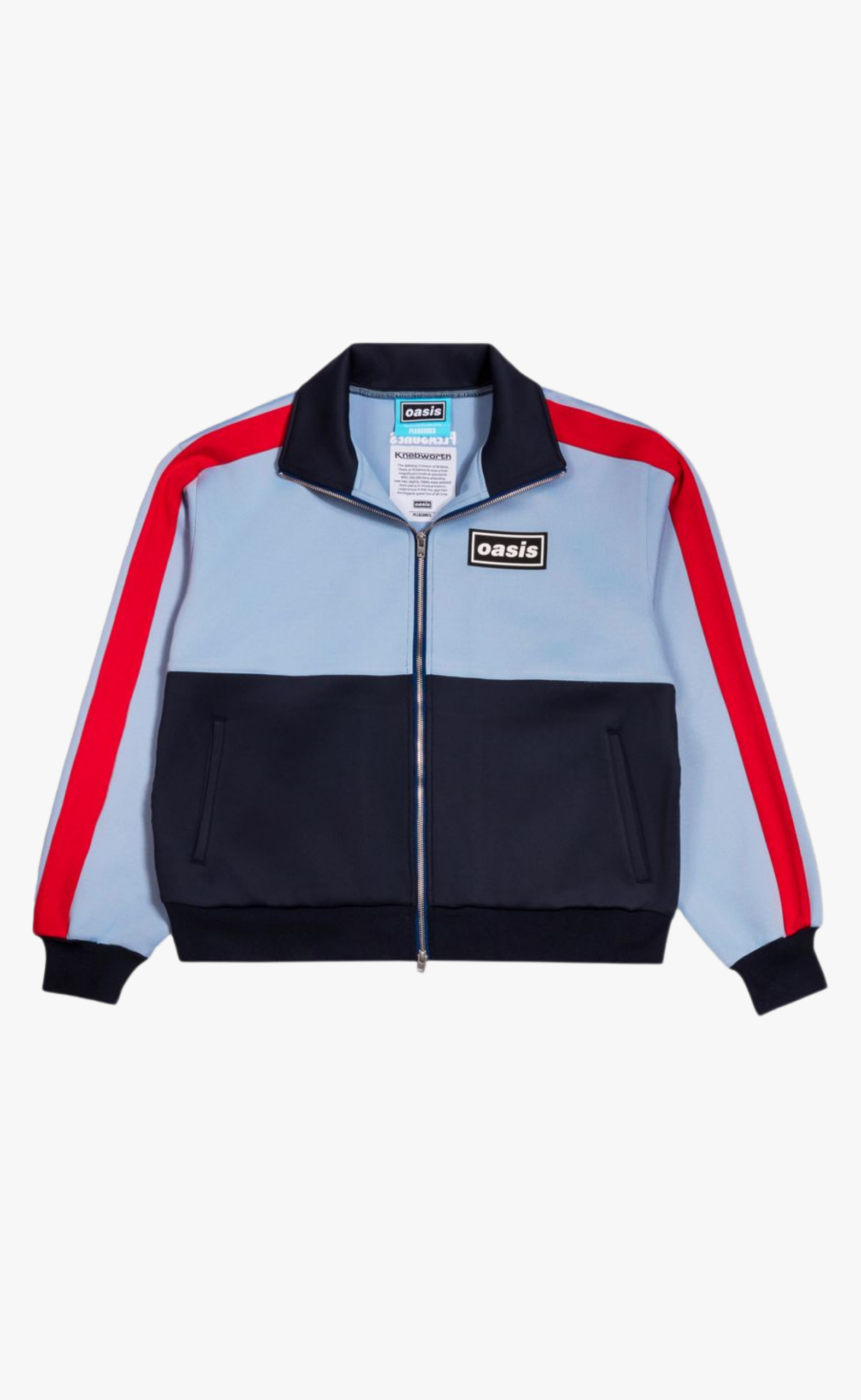 FOREVER POWDER BLUE TRACK JACKET