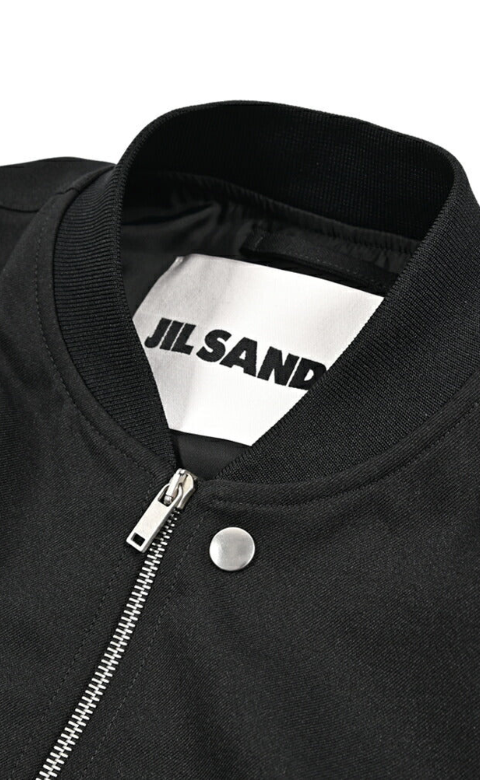 PADDED BOMBER BLACK JACKET