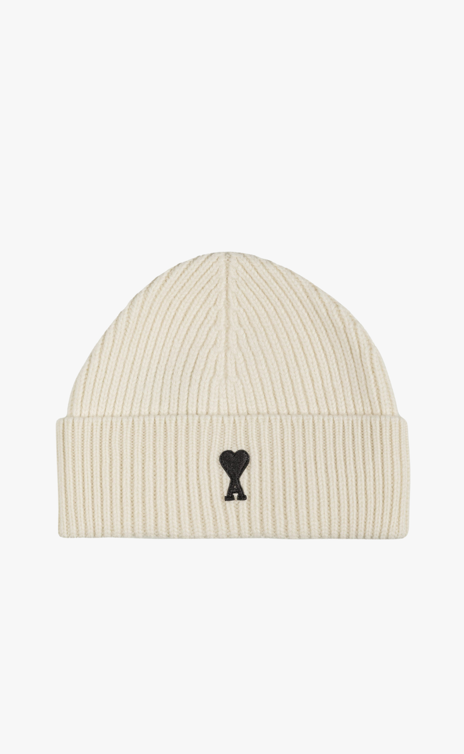 AMI DE COEUR WOOL ECRU BEANIE
