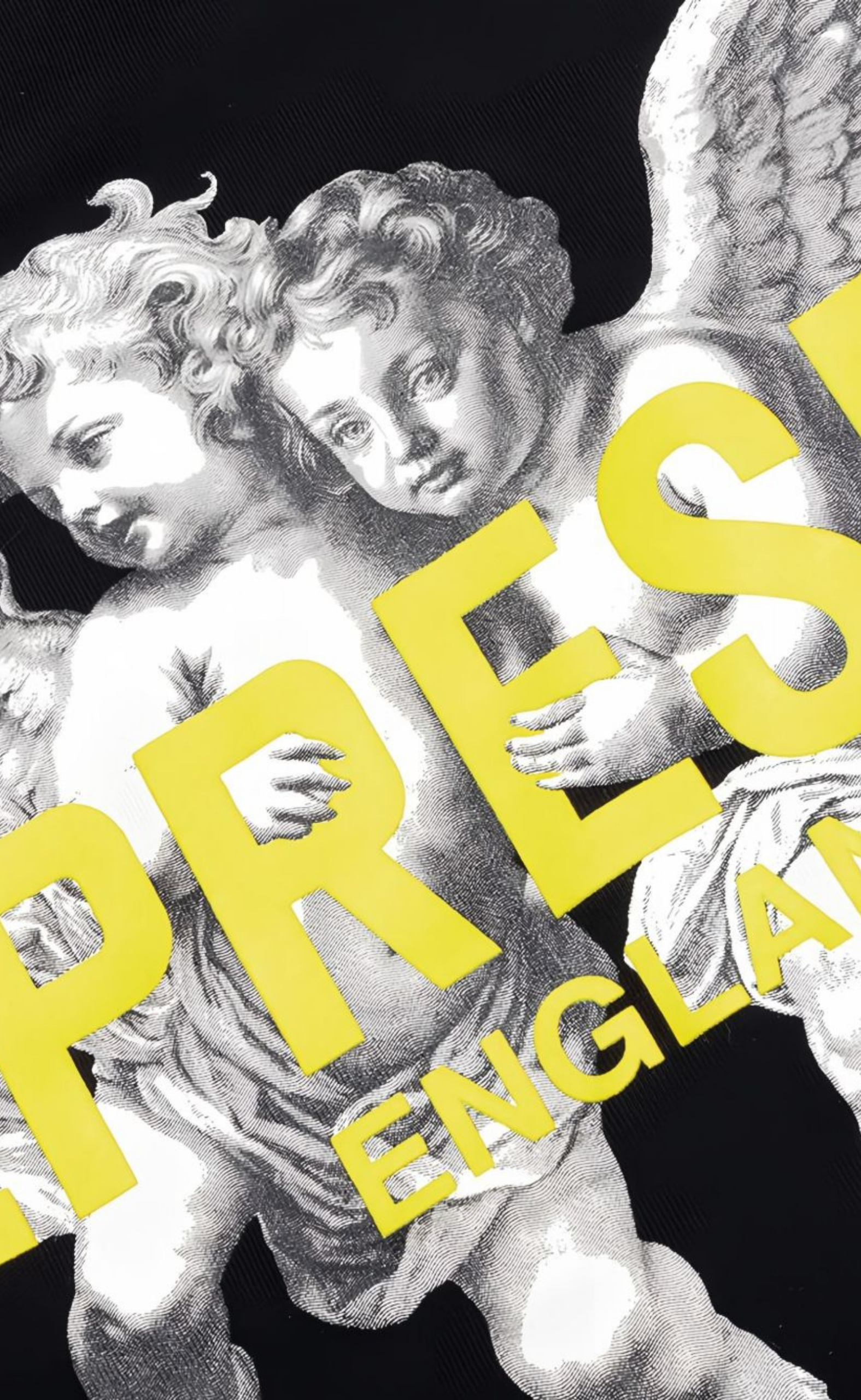 REPRESENT LEGACY CHERUBS JET BLACK T-SHIRT