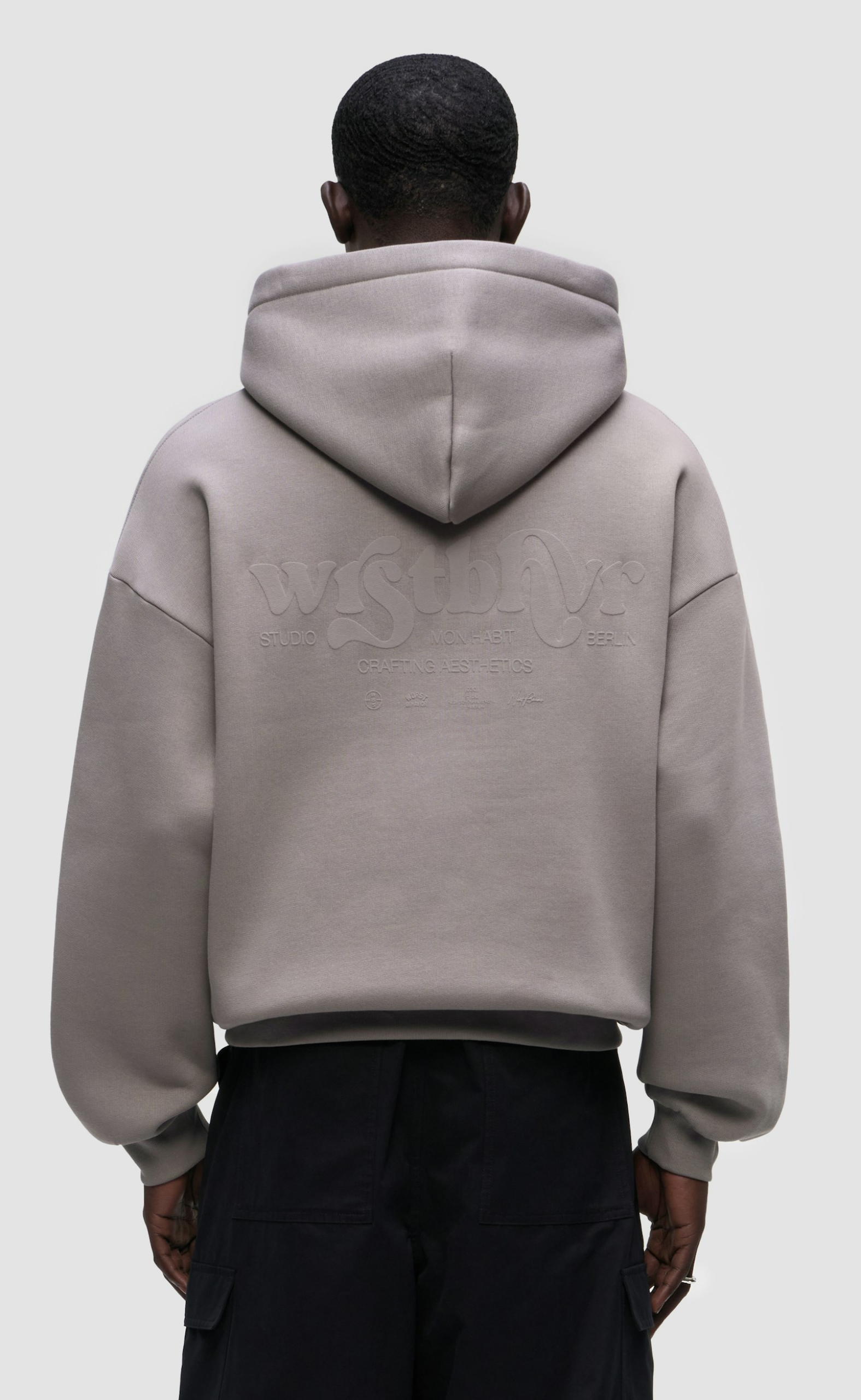 ONRO V2 GRAY FLANNEL HOODIE