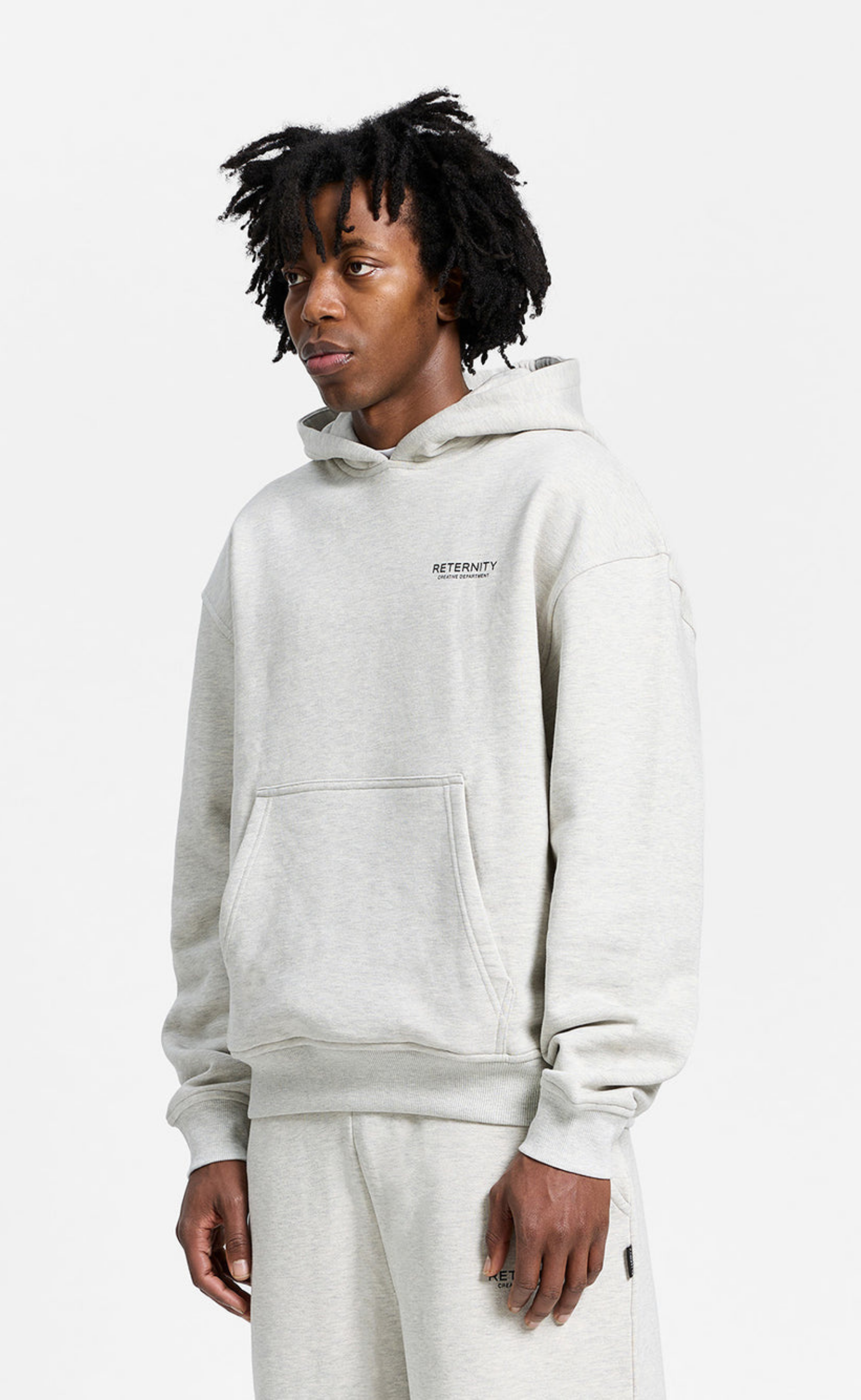 CREATIVE DEPT MELANGE GREY HOODIE