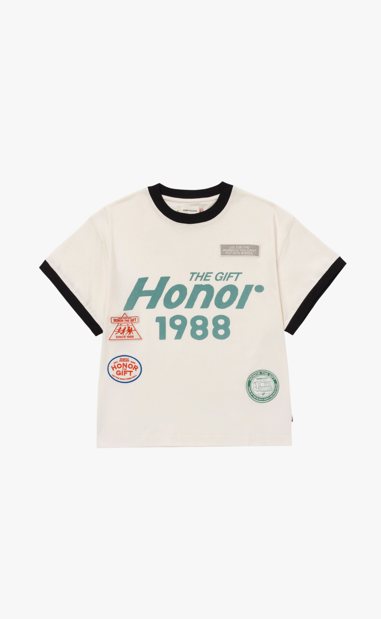 MULTI BOX WHITE T-SHIRT