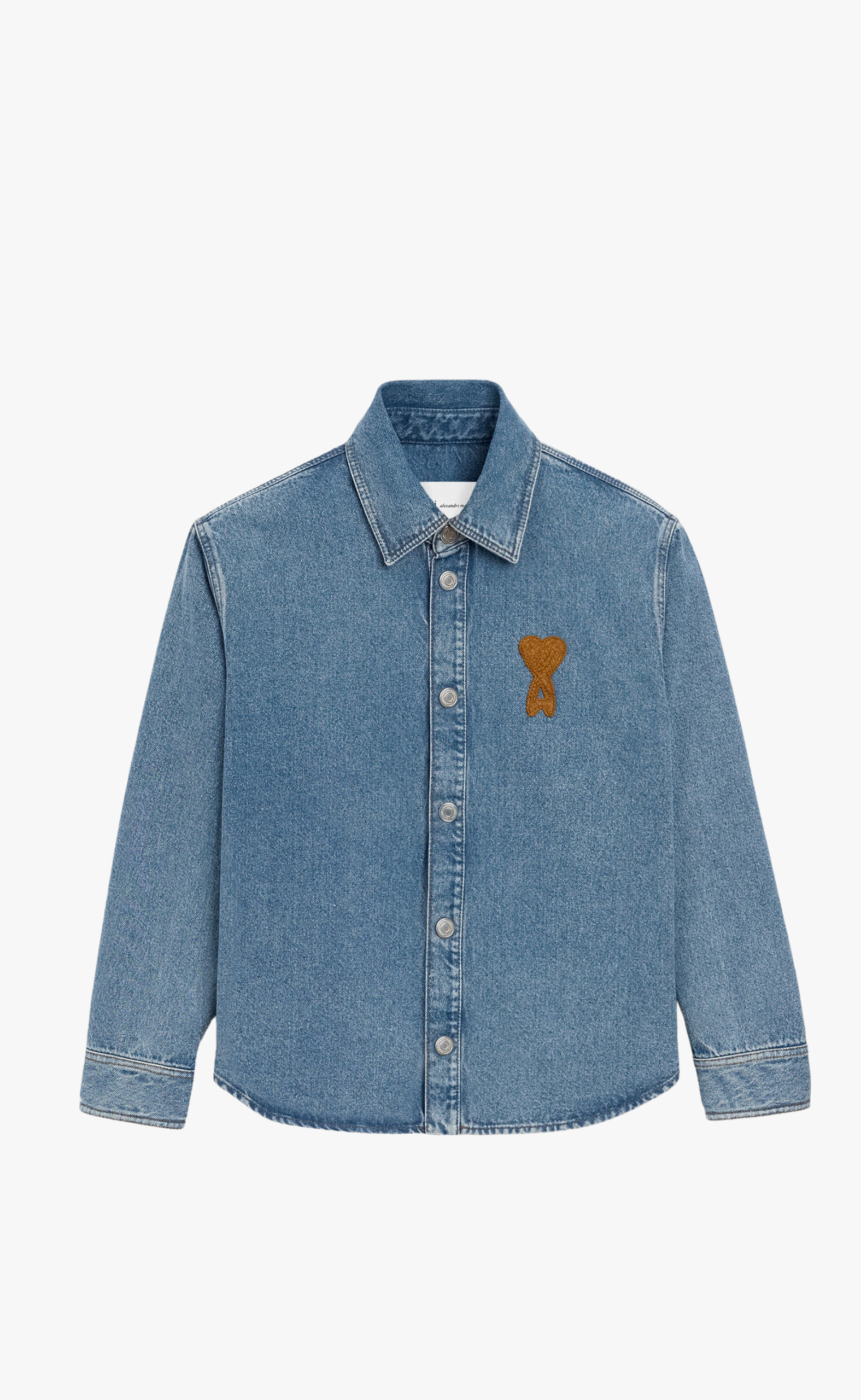 AMI DE COEUR KNITTED DENIM SHIRT