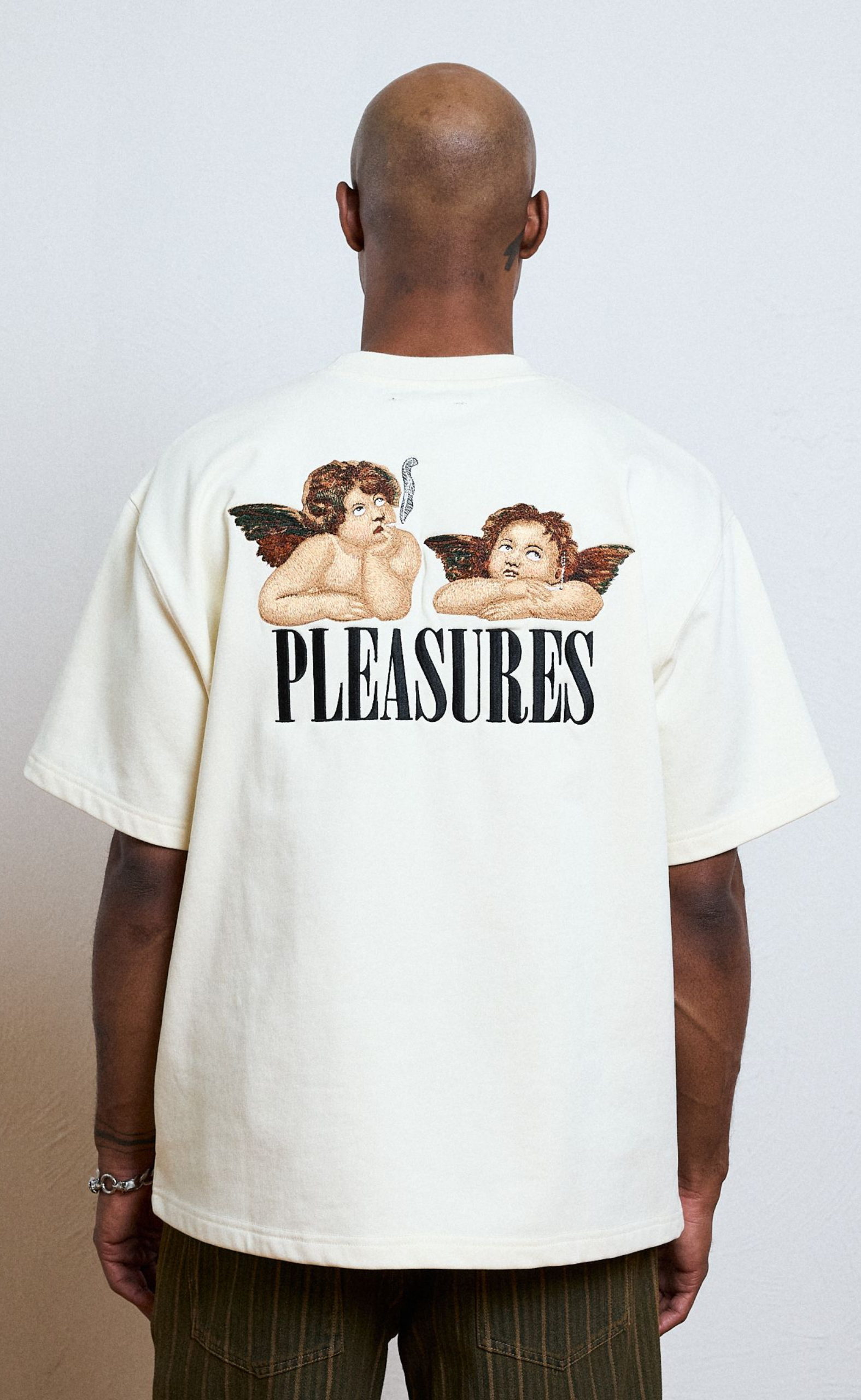 DYNAMIC SHORT SLEEVE ECRU T-SHIRT