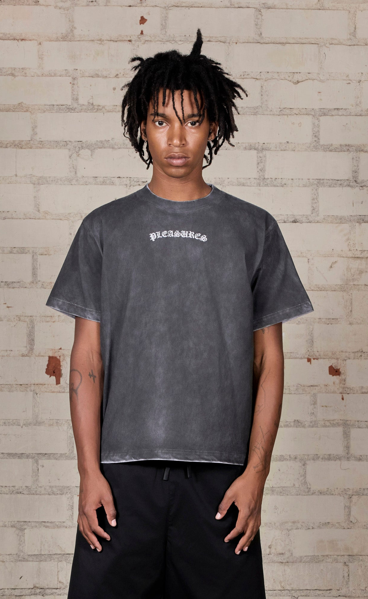 SPRAY OE HEAVYWEIGHT BLACK T-SHIRT