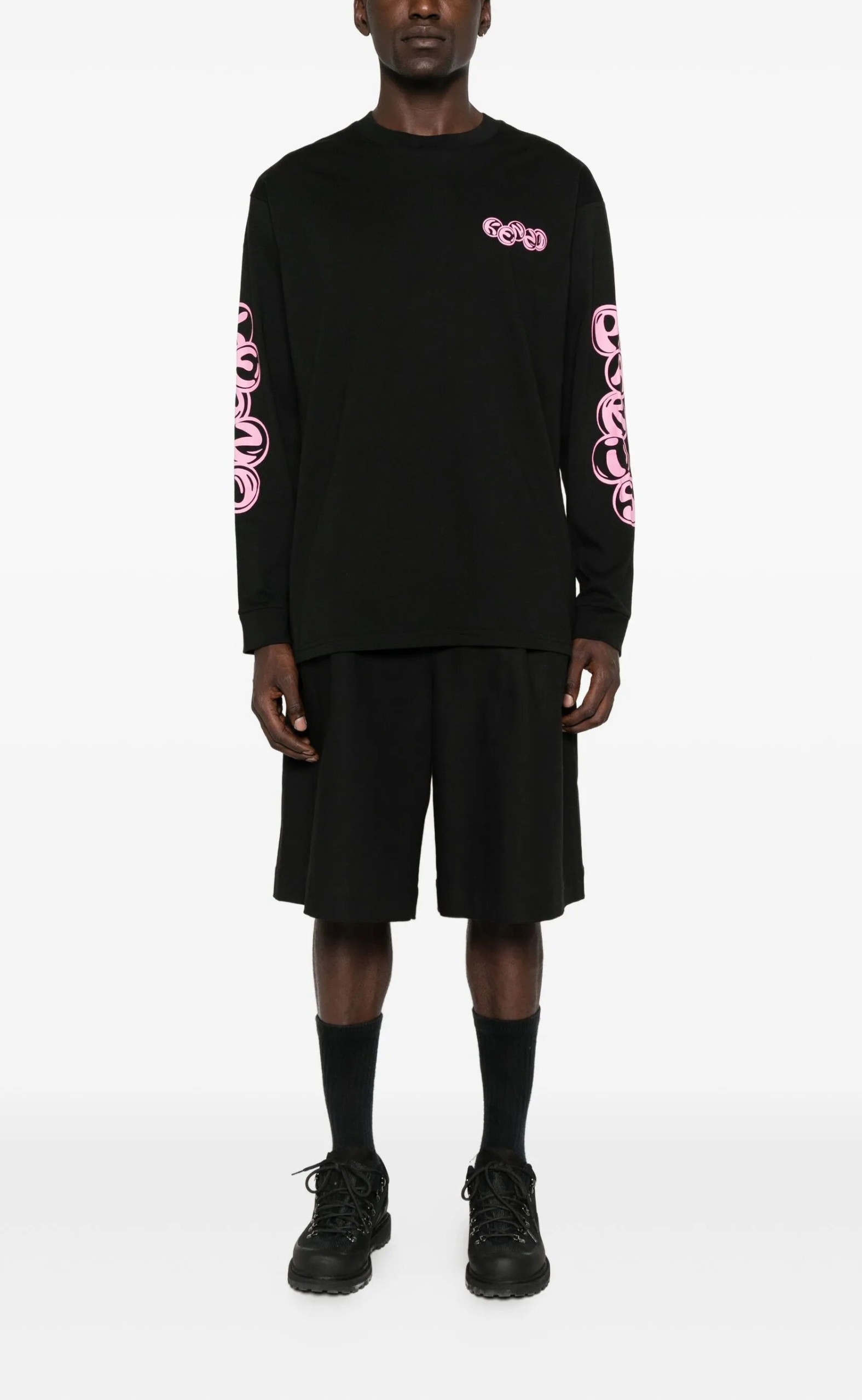KENZO PACHINKO RELAX BLACK LONGSLEEVE
