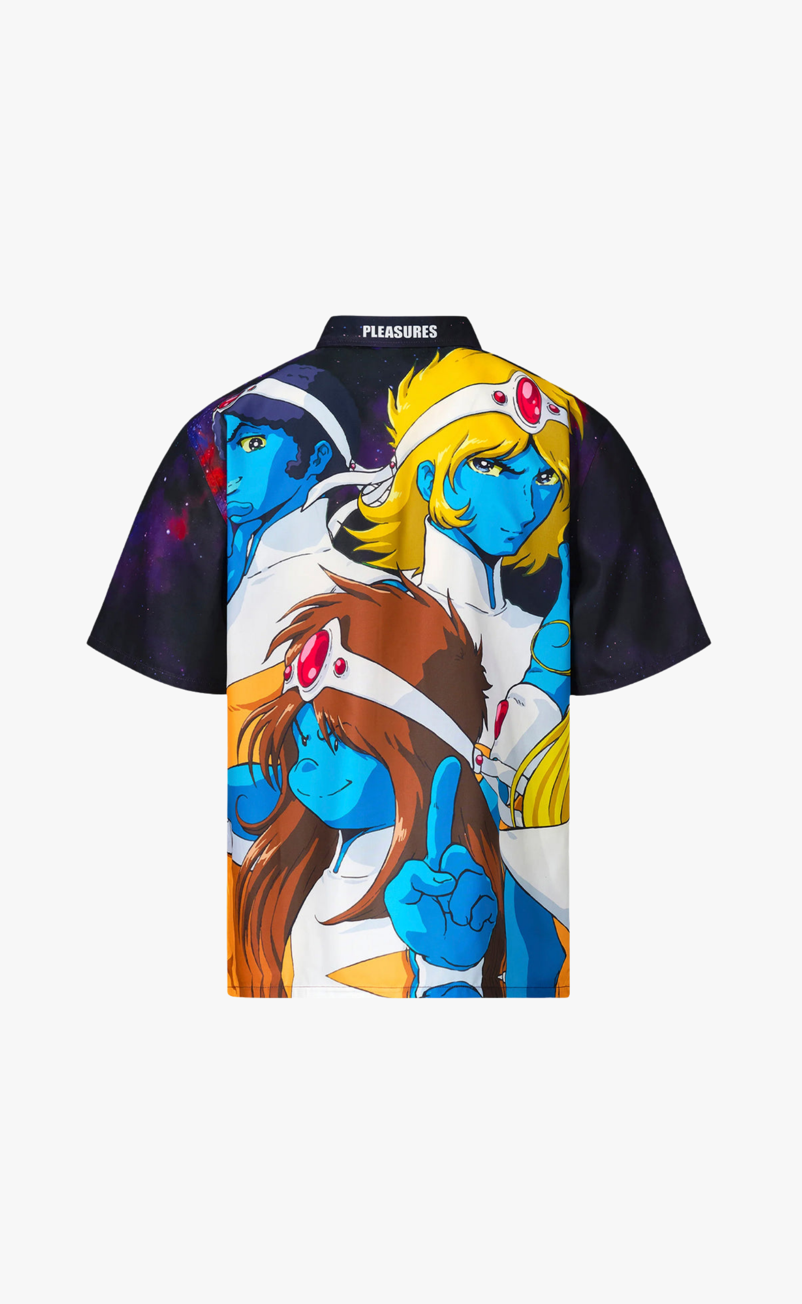 INTERSTELLA BUTTON UP MULTI SHIRT