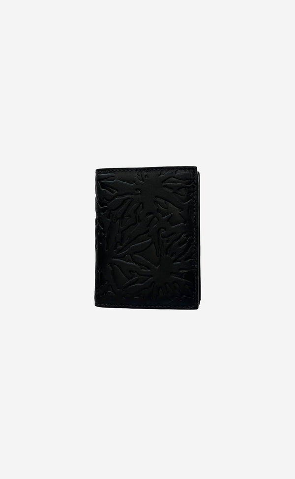 Black EMBOSSED ROOTS