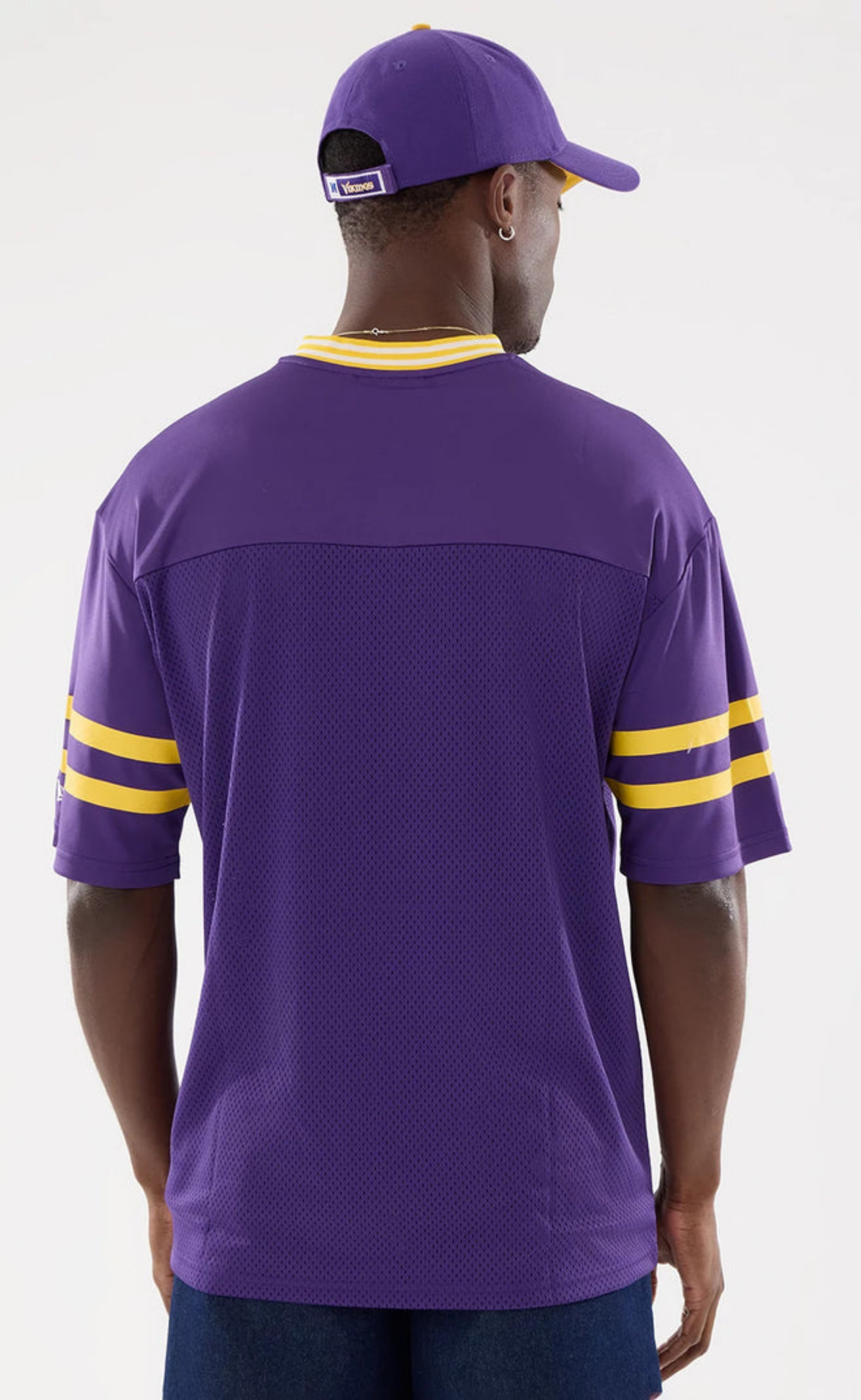 MINNESOTA VIKINGS NFL MESH PURPLE T-SHIRT