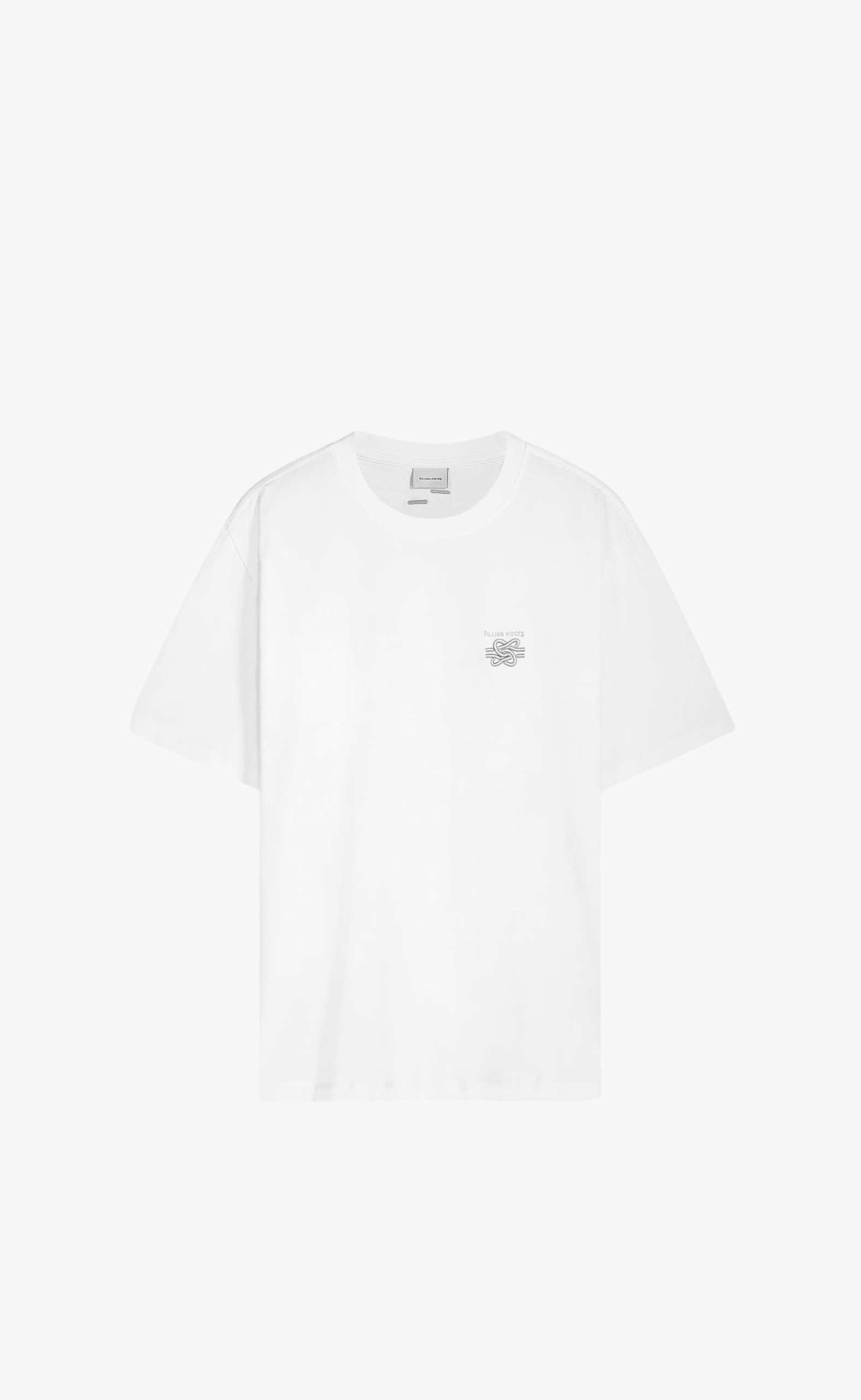 T-SHIRT EMBROIDERED KNOT WHITE