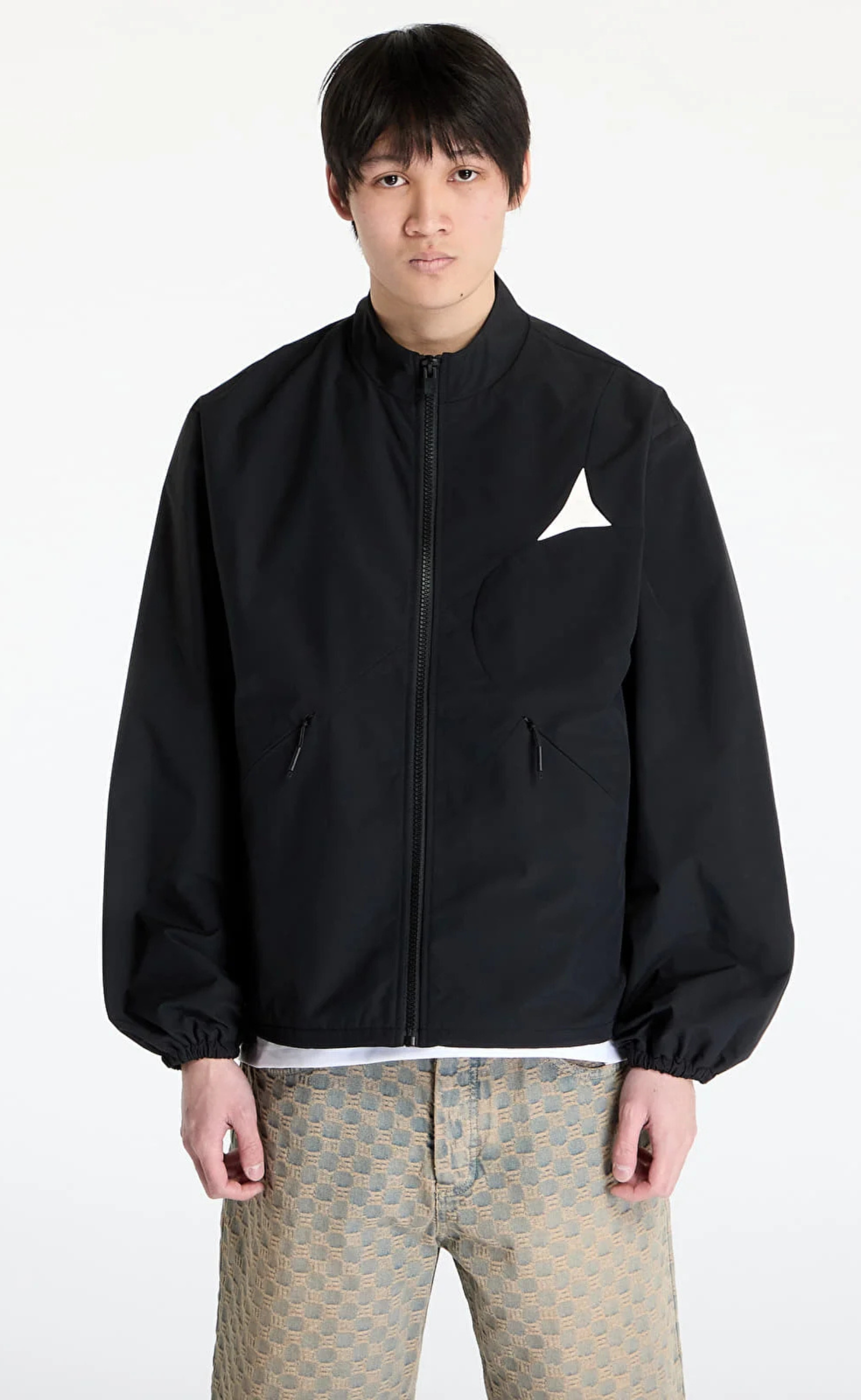 SURTSEY WINDBREAKER BLACK JACKET