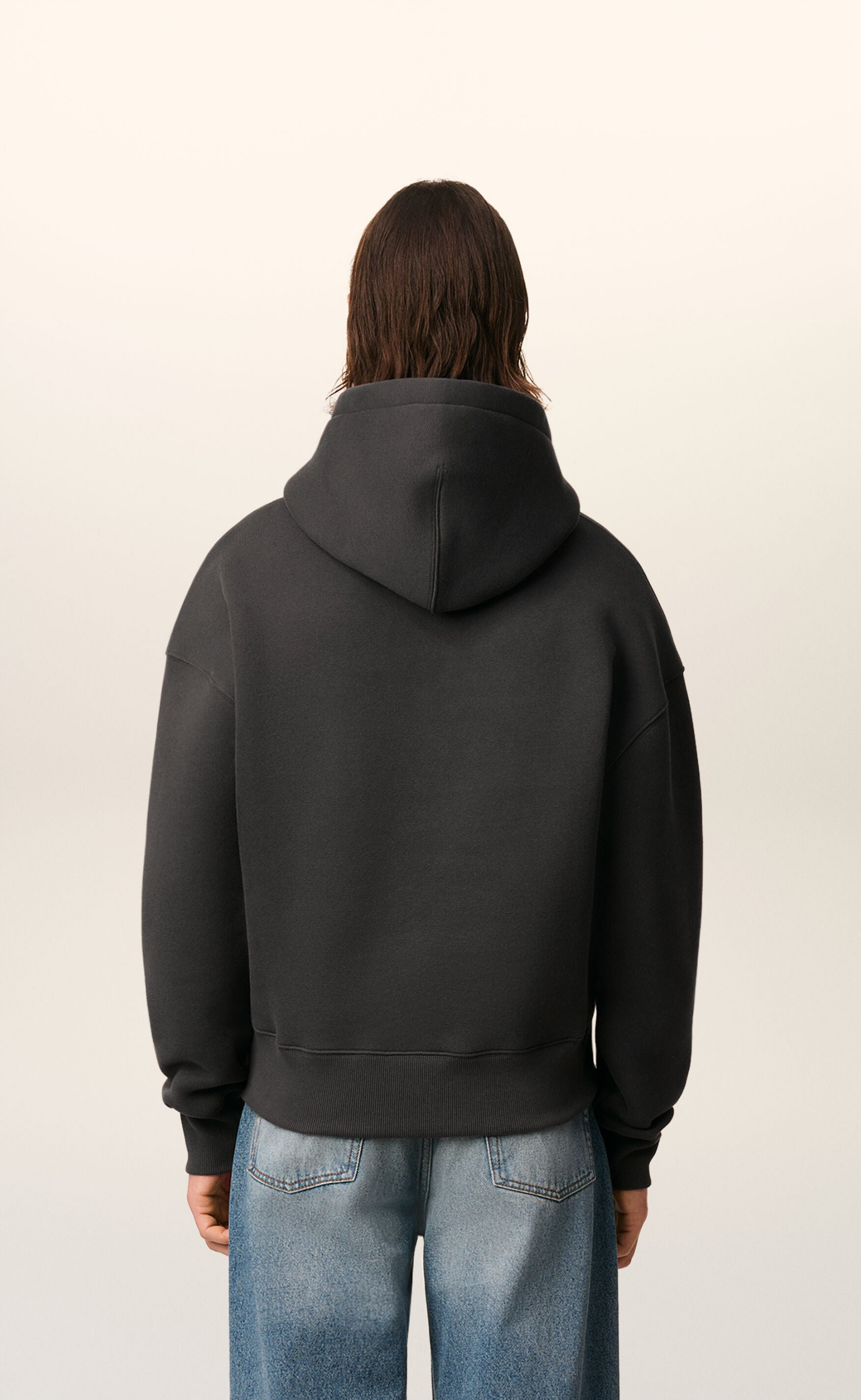 BIG ADC EMBOSSED ANTHRACITE HOODIE