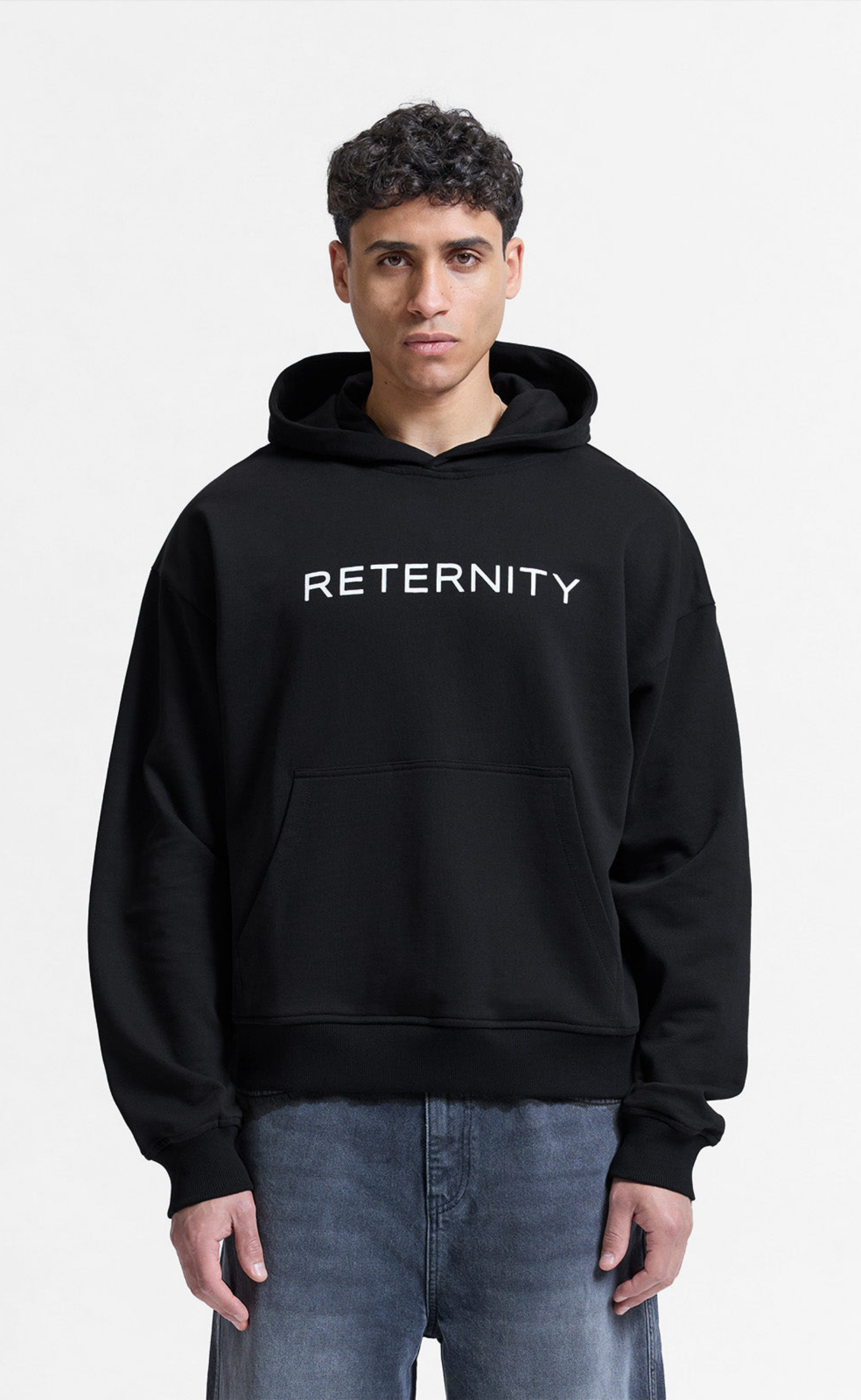 LOGO BLACK HOODIE