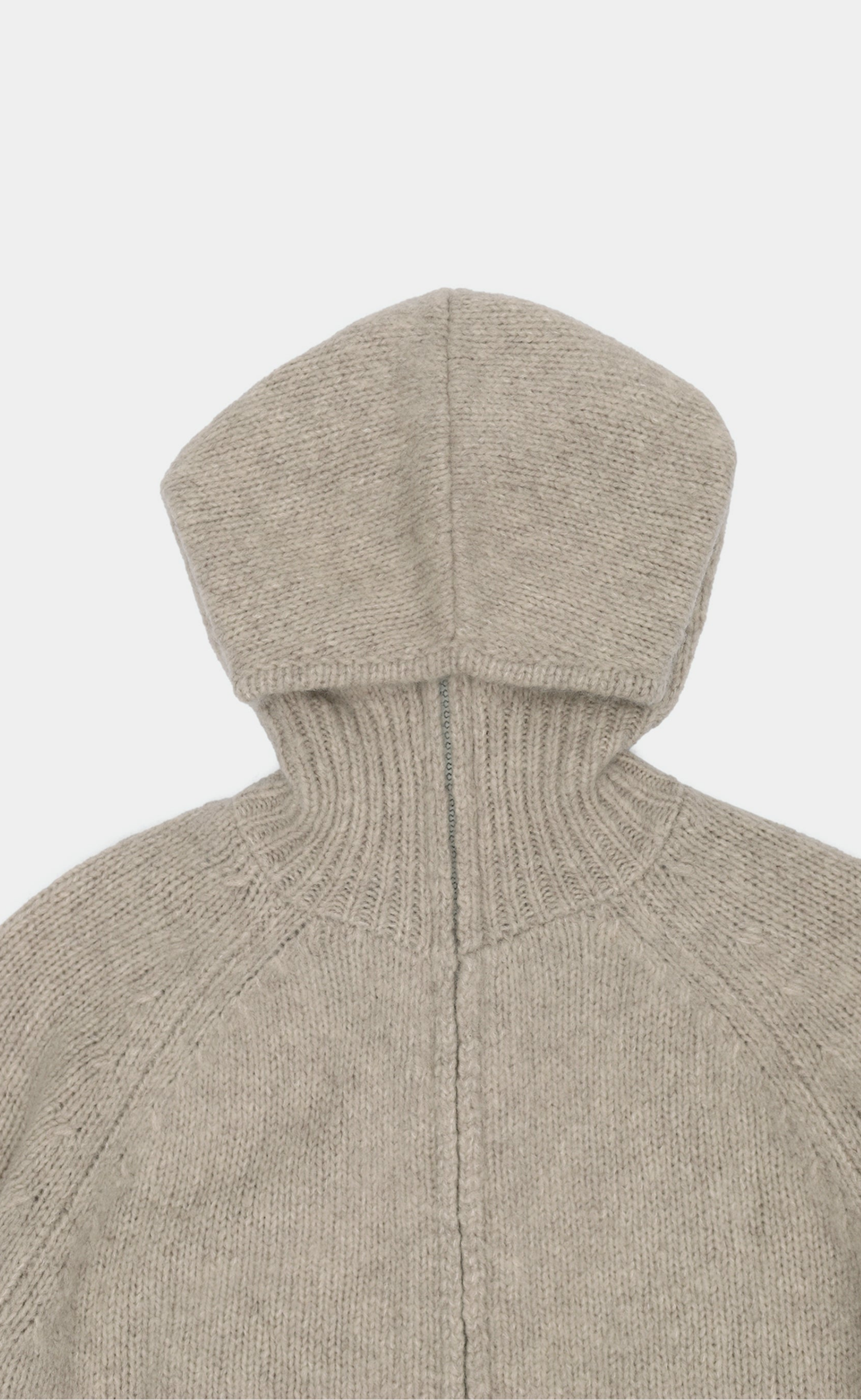 INVIOLA CASHMERE DARK STONE HOODIE