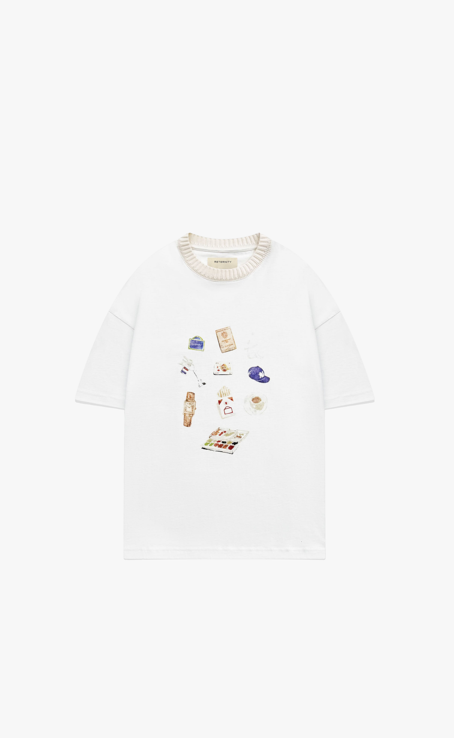 L ICONE OFF WHITE T-SHIRT
