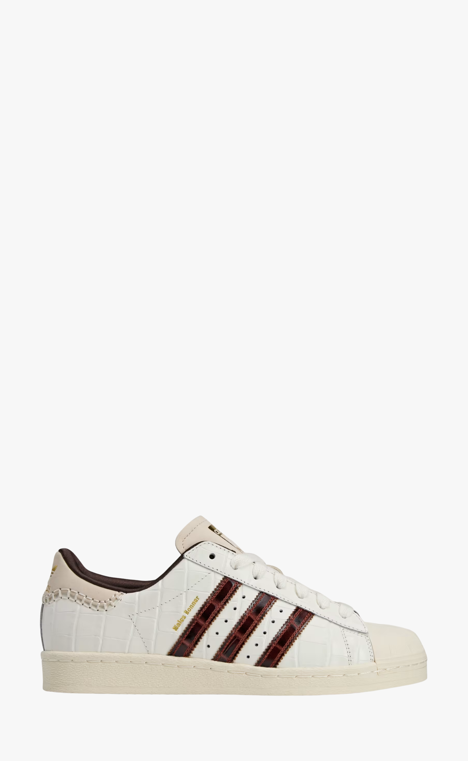 WB SUPERSTAR WHITE BROWN SNEAKER