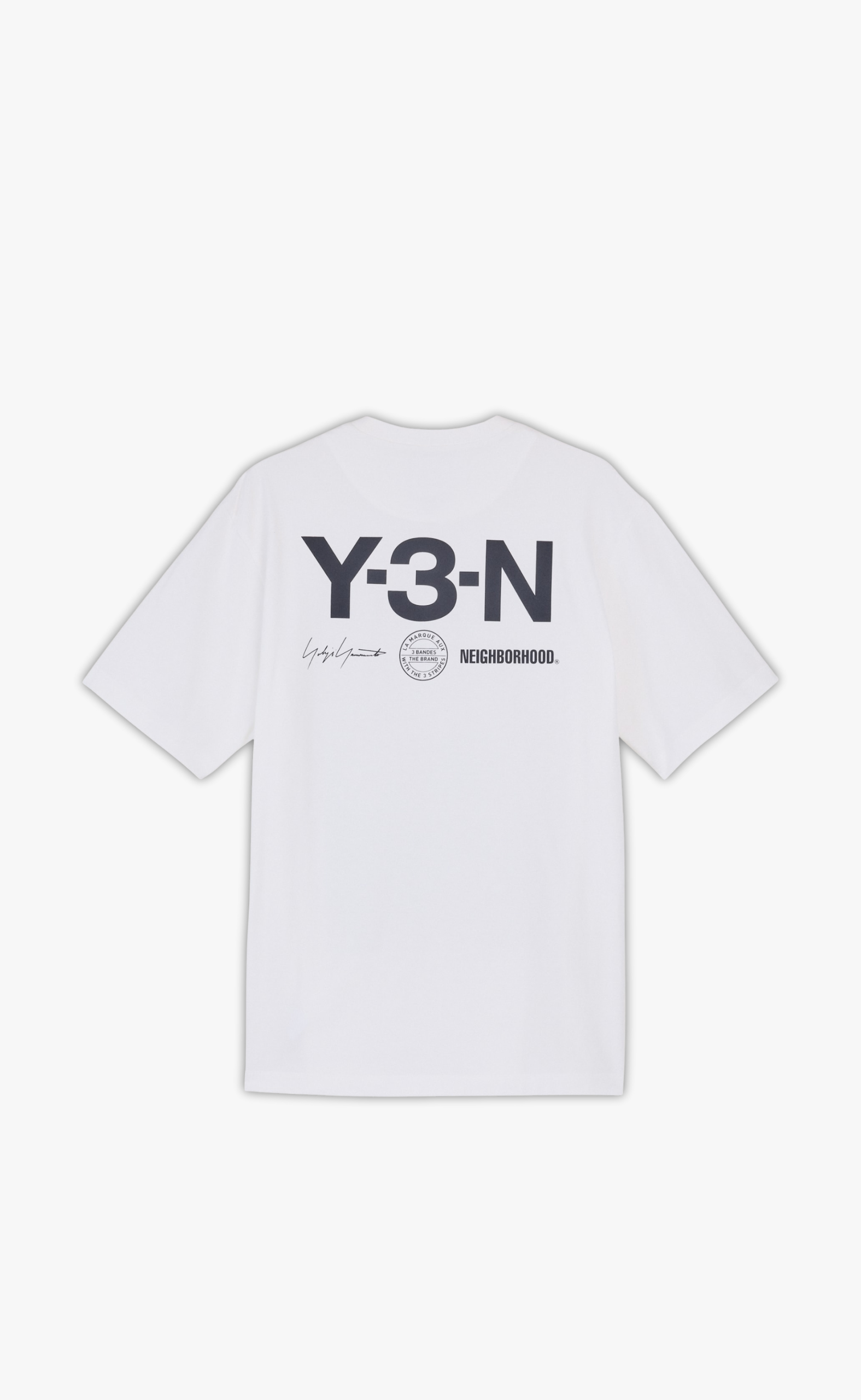 Y-3 NBHD GRAPHIC WHITE T-SHIRT
