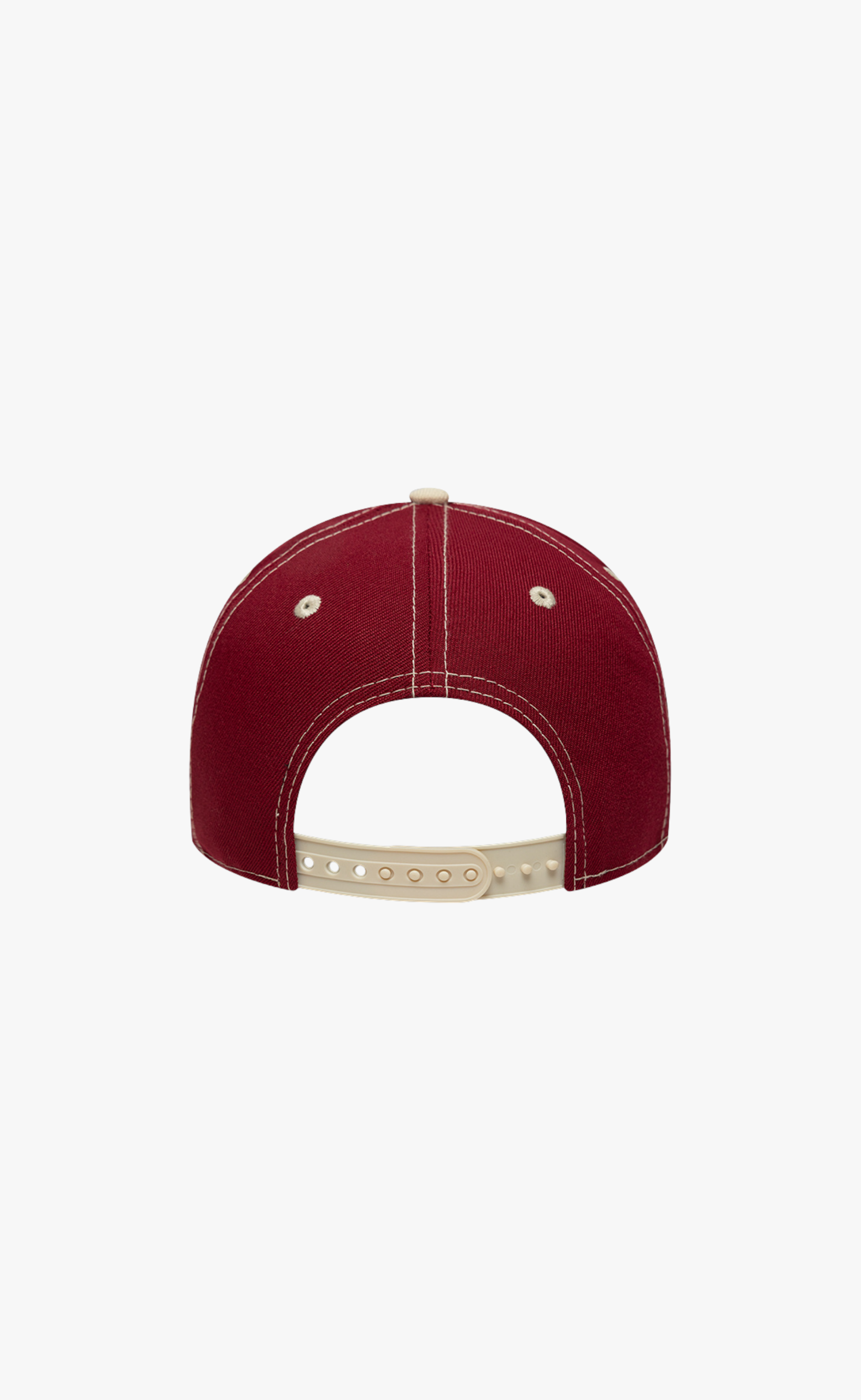 CHICAGO BULLS CITY ICON E-FRAME 9FORTY BURGUNDY CREAM HAT