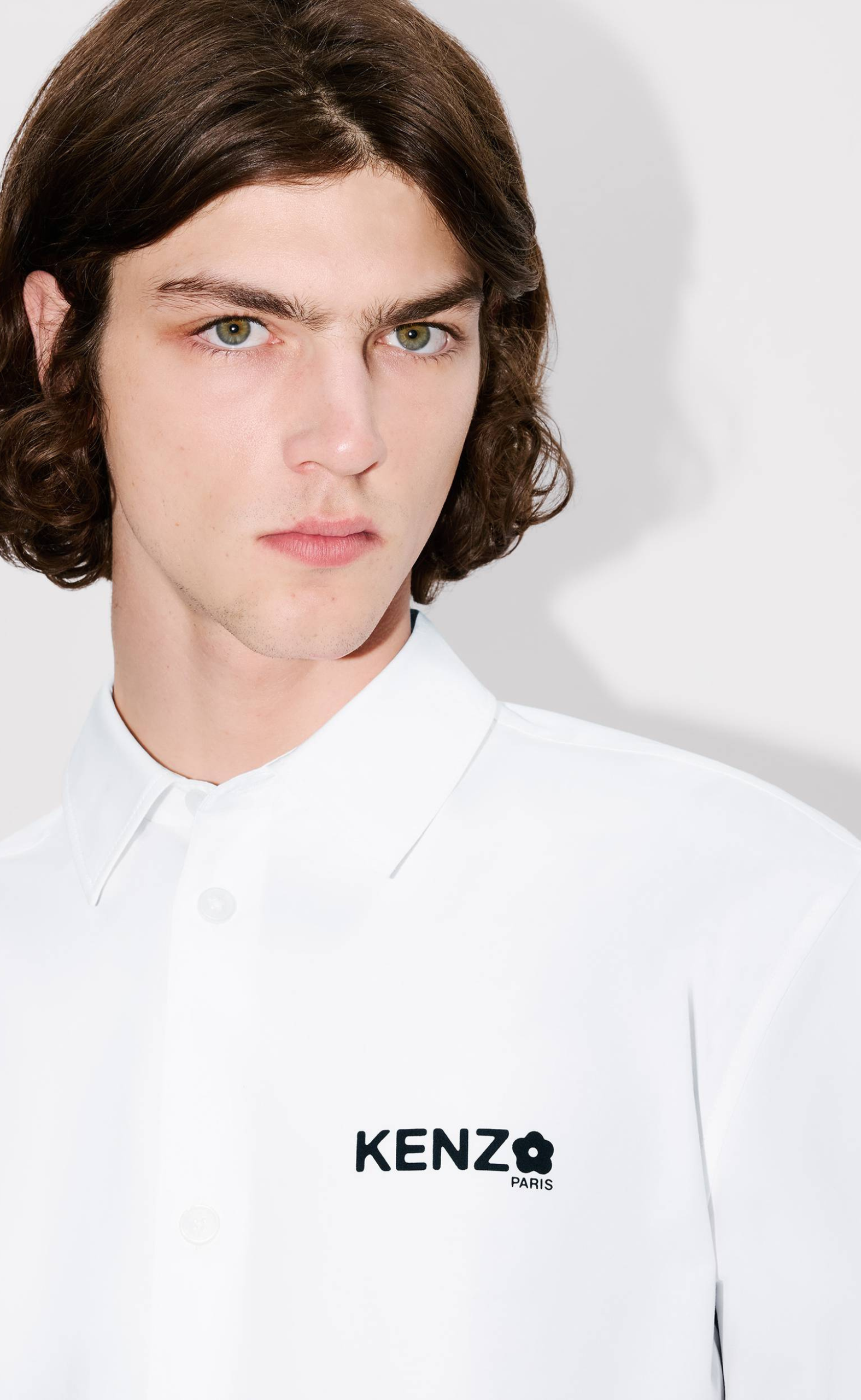 BOKE FLOWER 2.0 SHORT SLEEVE WHITE SHIRT