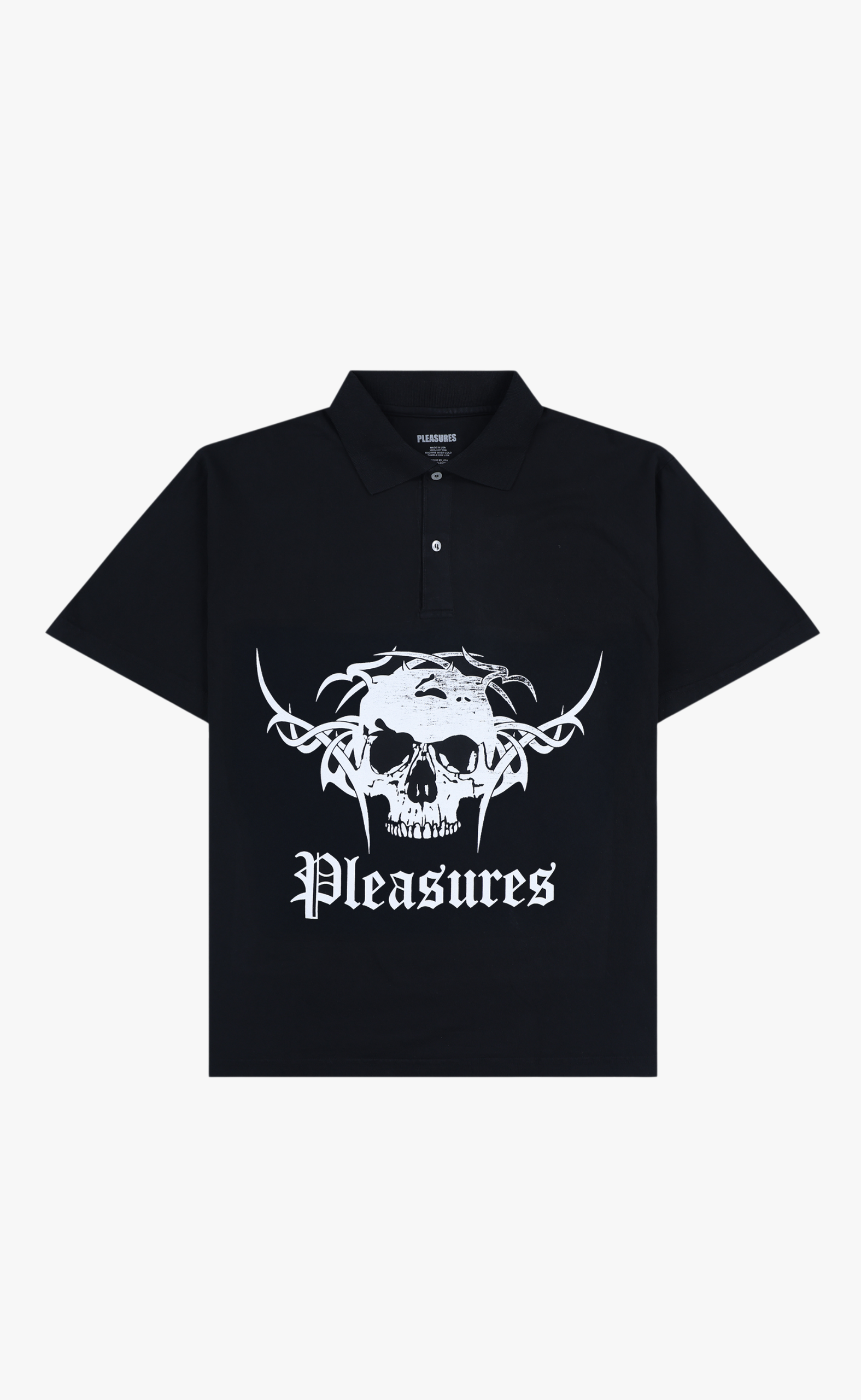 TRADITION POLO BLACK T-SHIRT