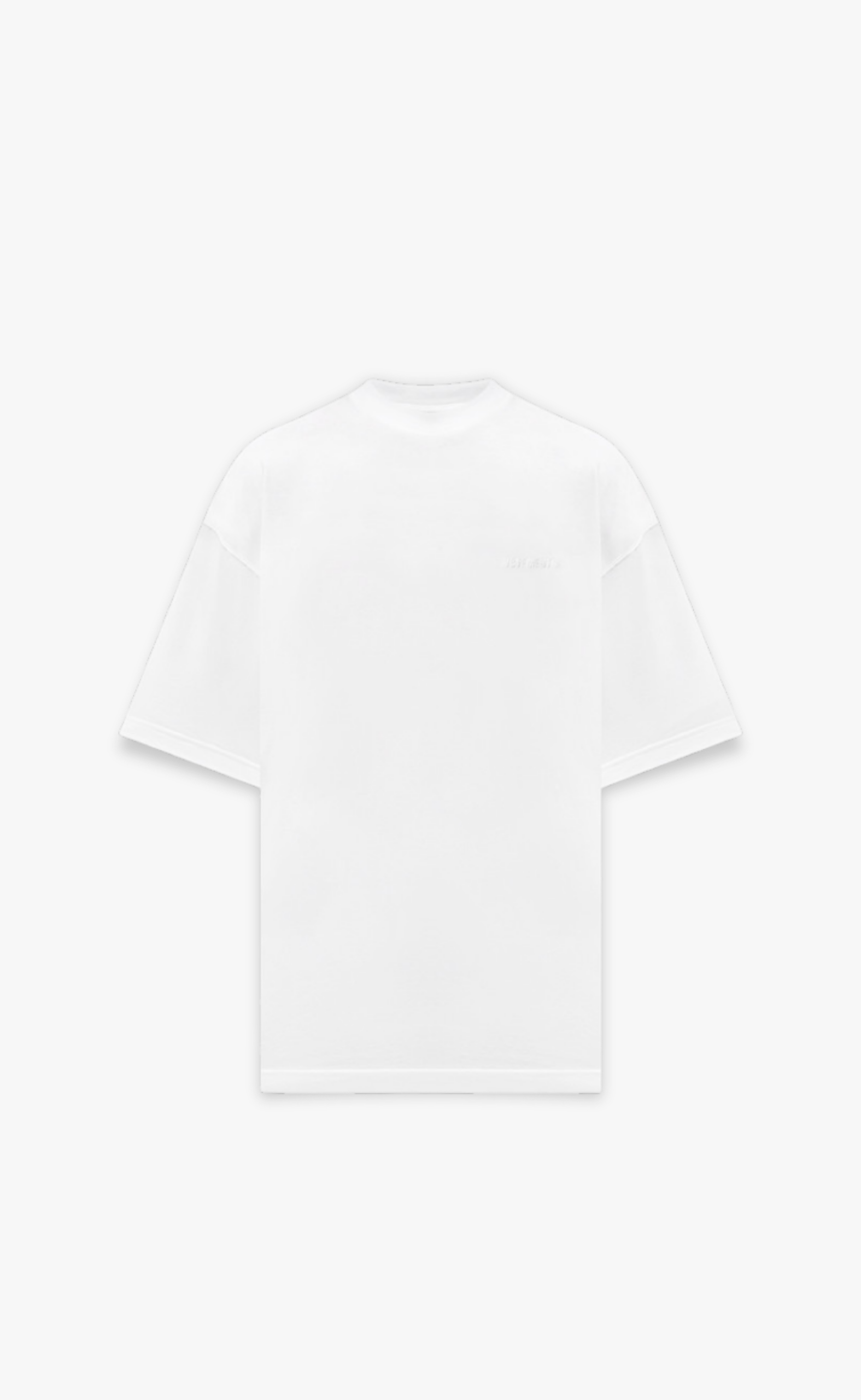 WHITE LOGO WHITE T-SHIRT