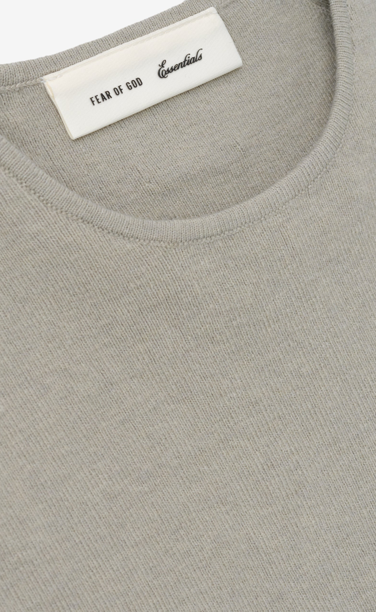 RIB KNIT CROP TOP SEAL T-SHIRT