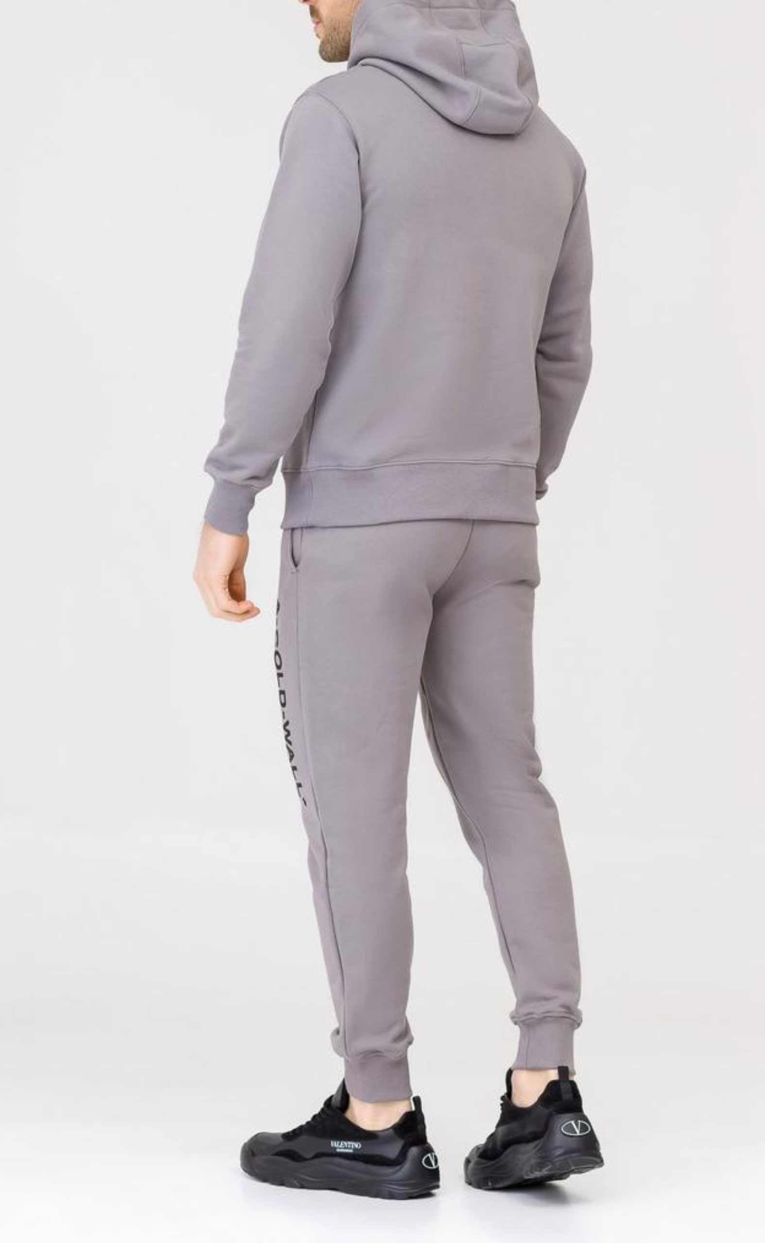 ESSENTIAL LOGO STEAL GREY SWEATPANTS