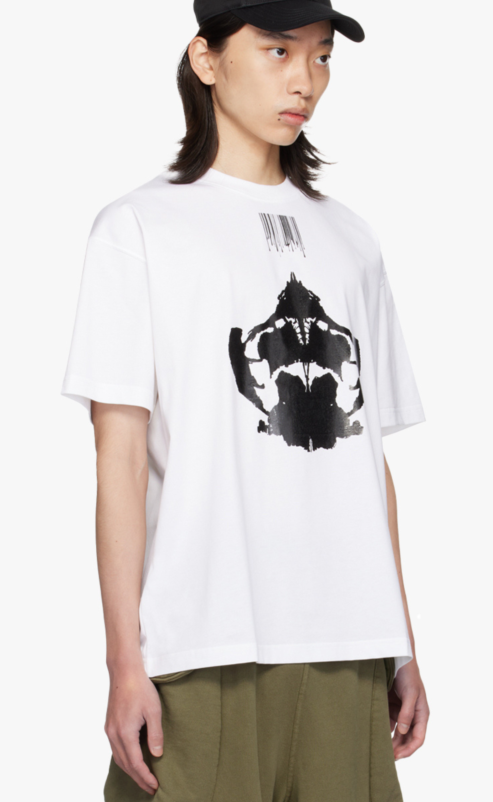 RORSCHACH TEST WHITE T-SHIRT