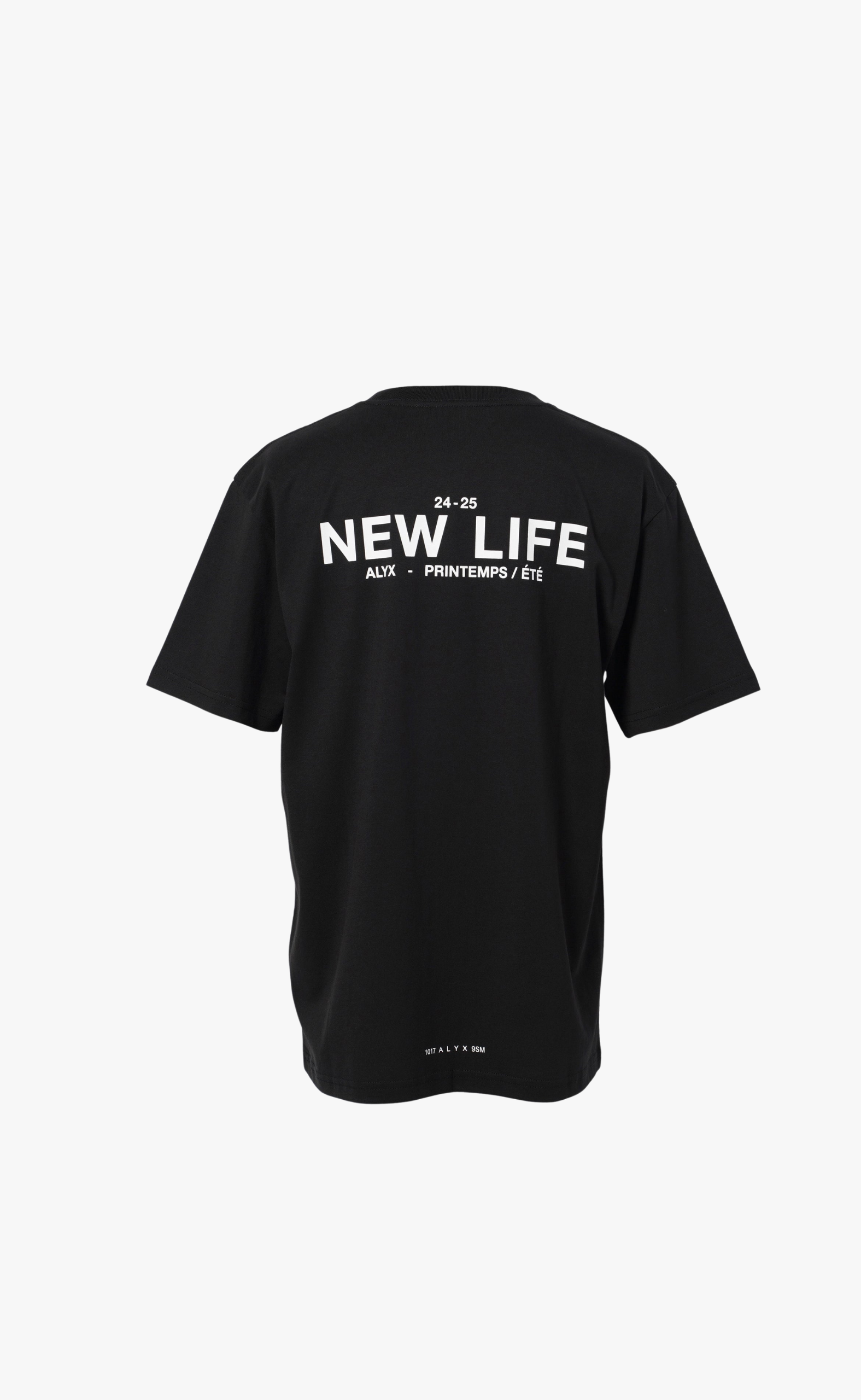 NEW LIFE BLACK T-SHIRT