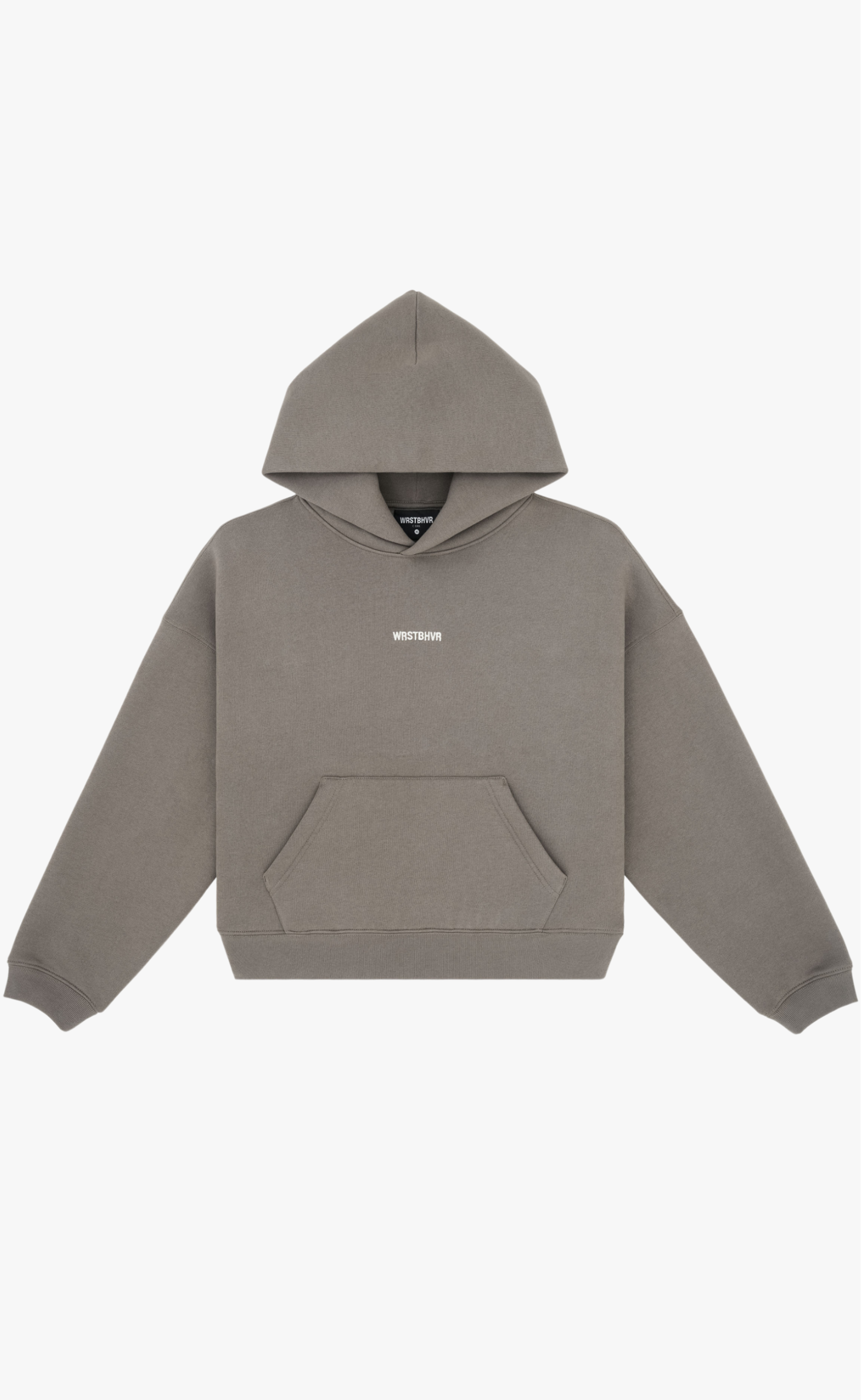 HAKO GREY FLANNEL HOODIE