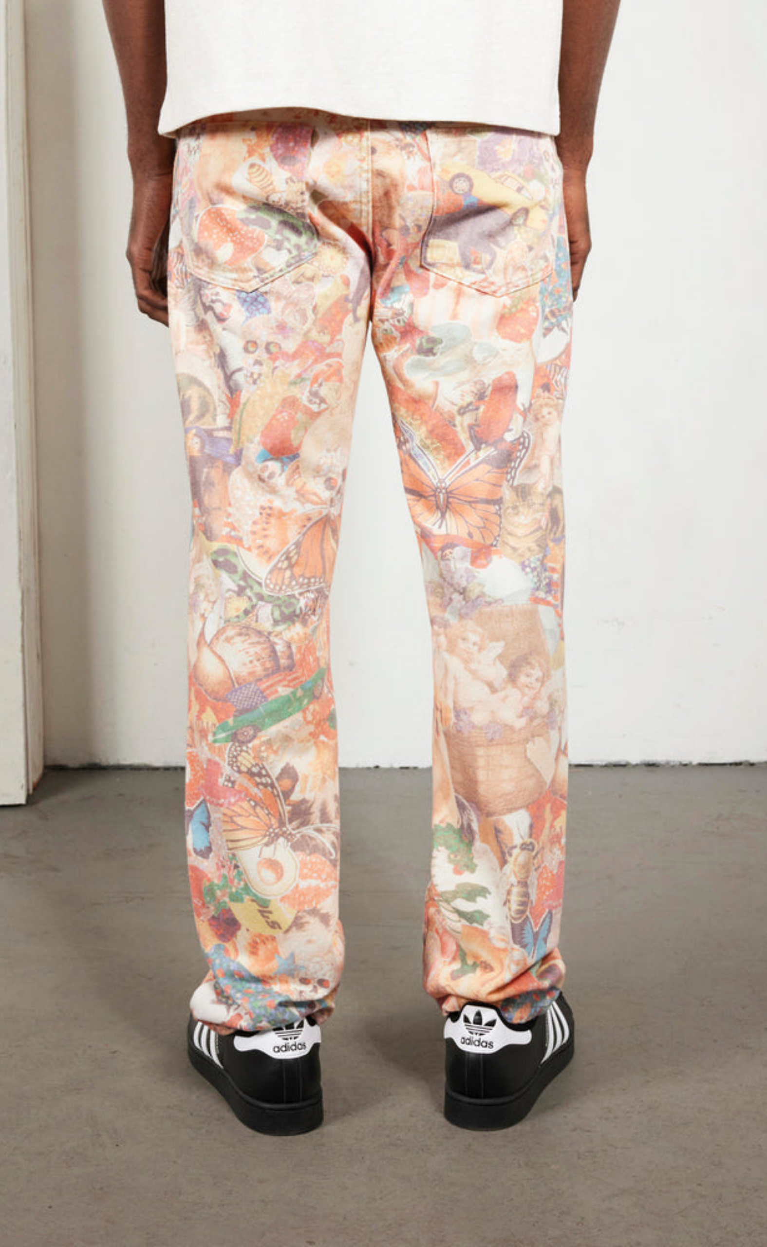 STICKERS STRAIGHT LEG MULTI JEANS