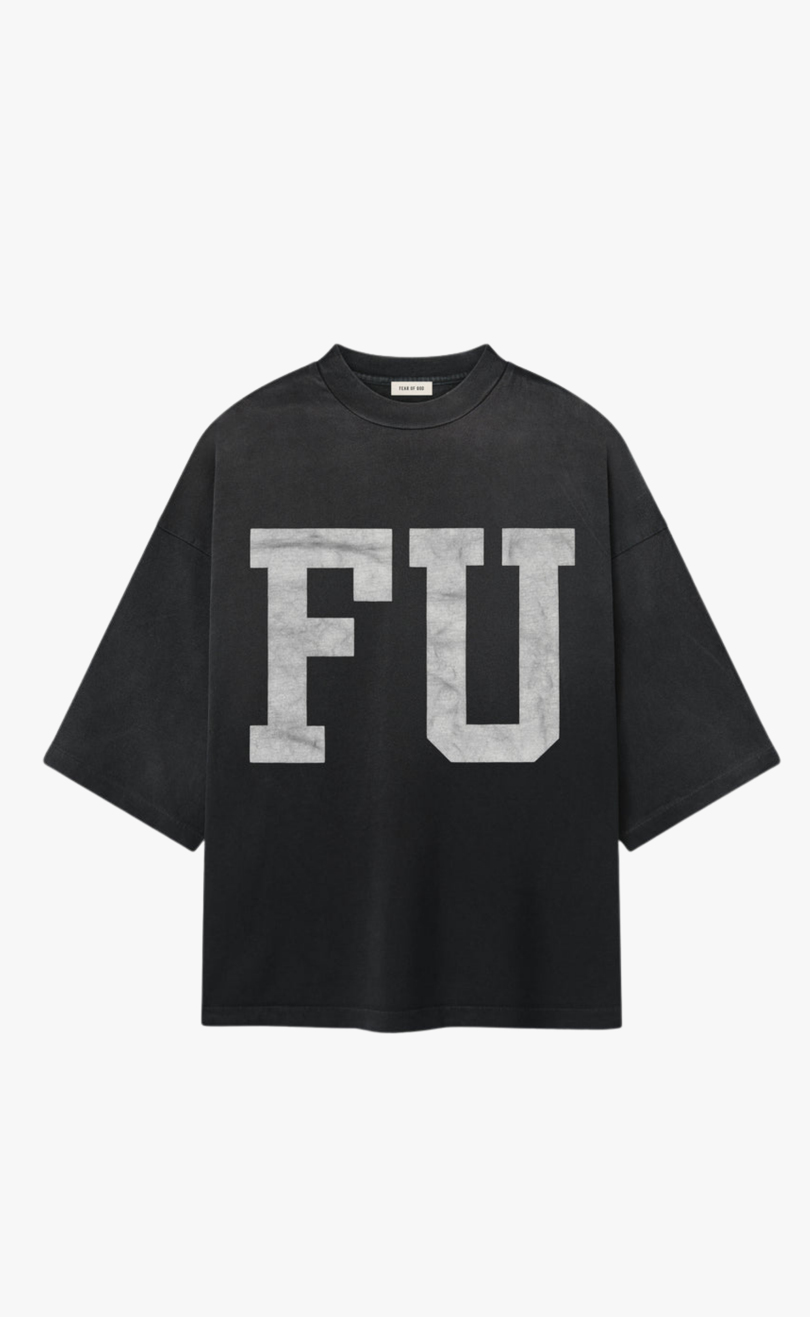 RELAXED EDUCATE BLACK T-SHIRT
