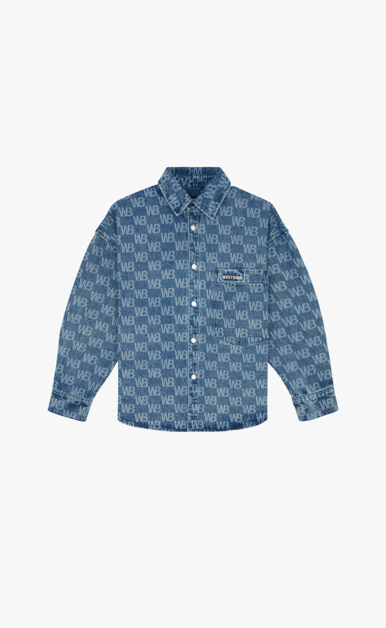 LARGO DENIM WB CLASSIC BLUE SHIRT
