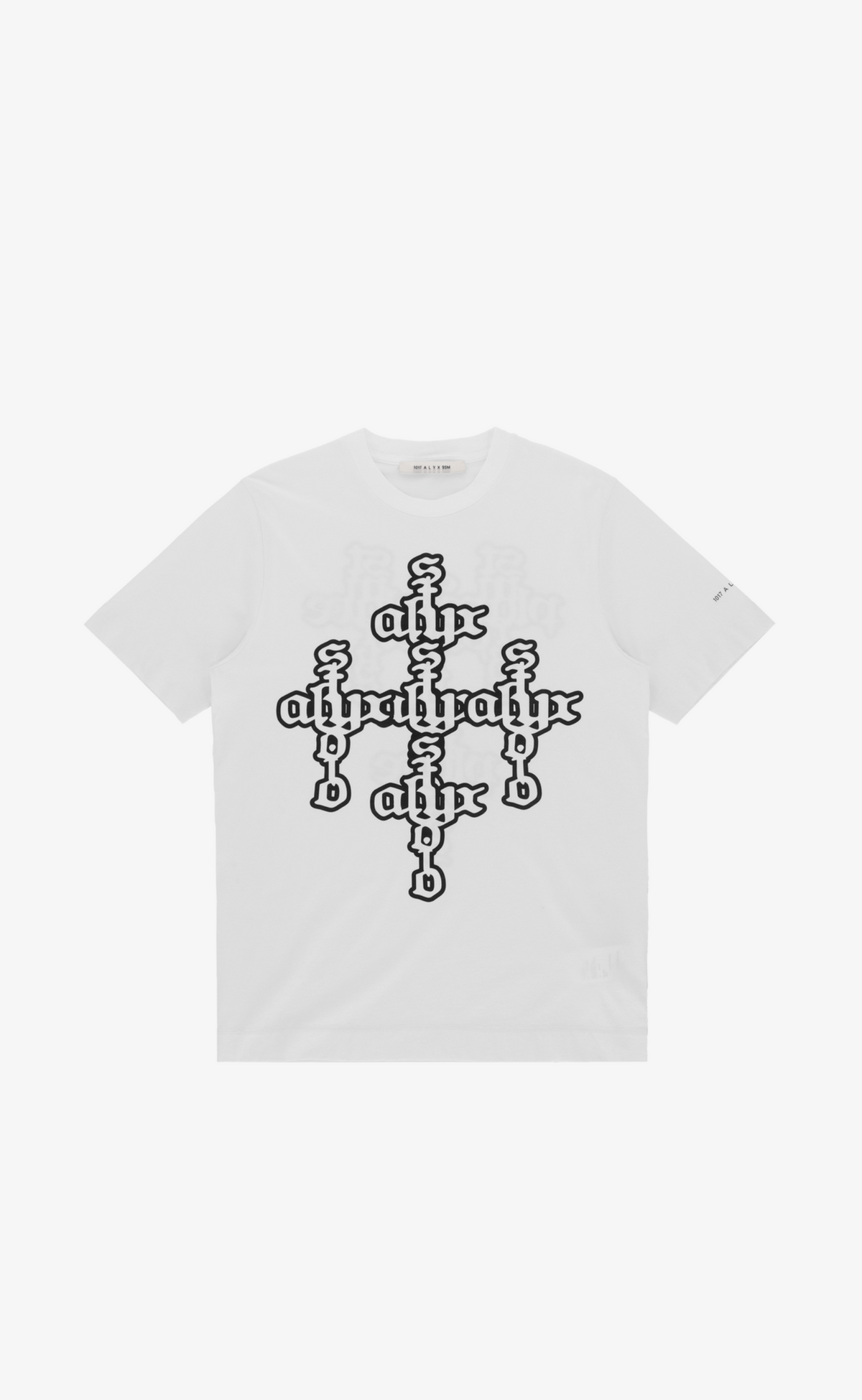 CROSS LOGO WHITE T-SHIRT
