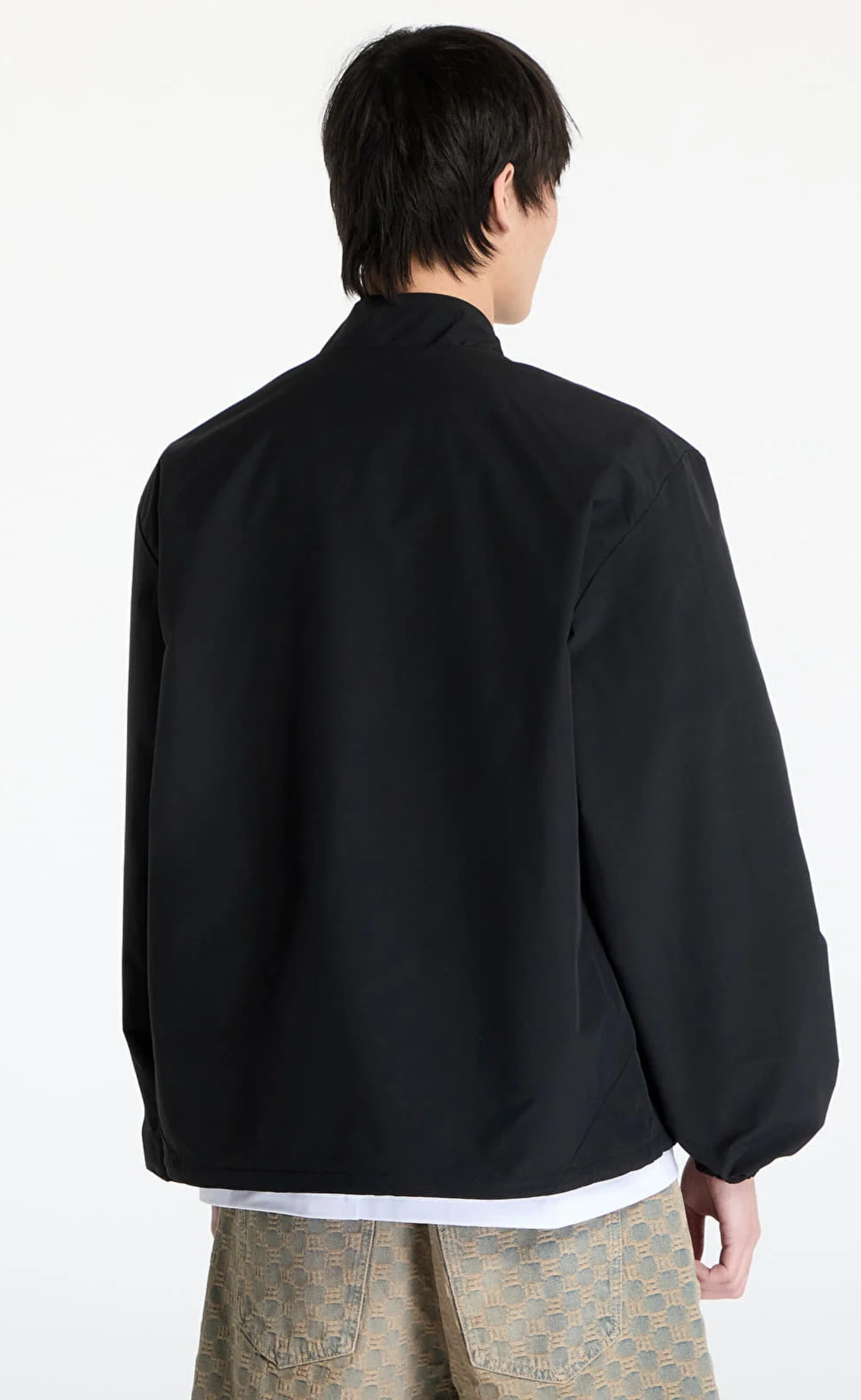 SURTSEY WINDBREAKER BLACK JACKET