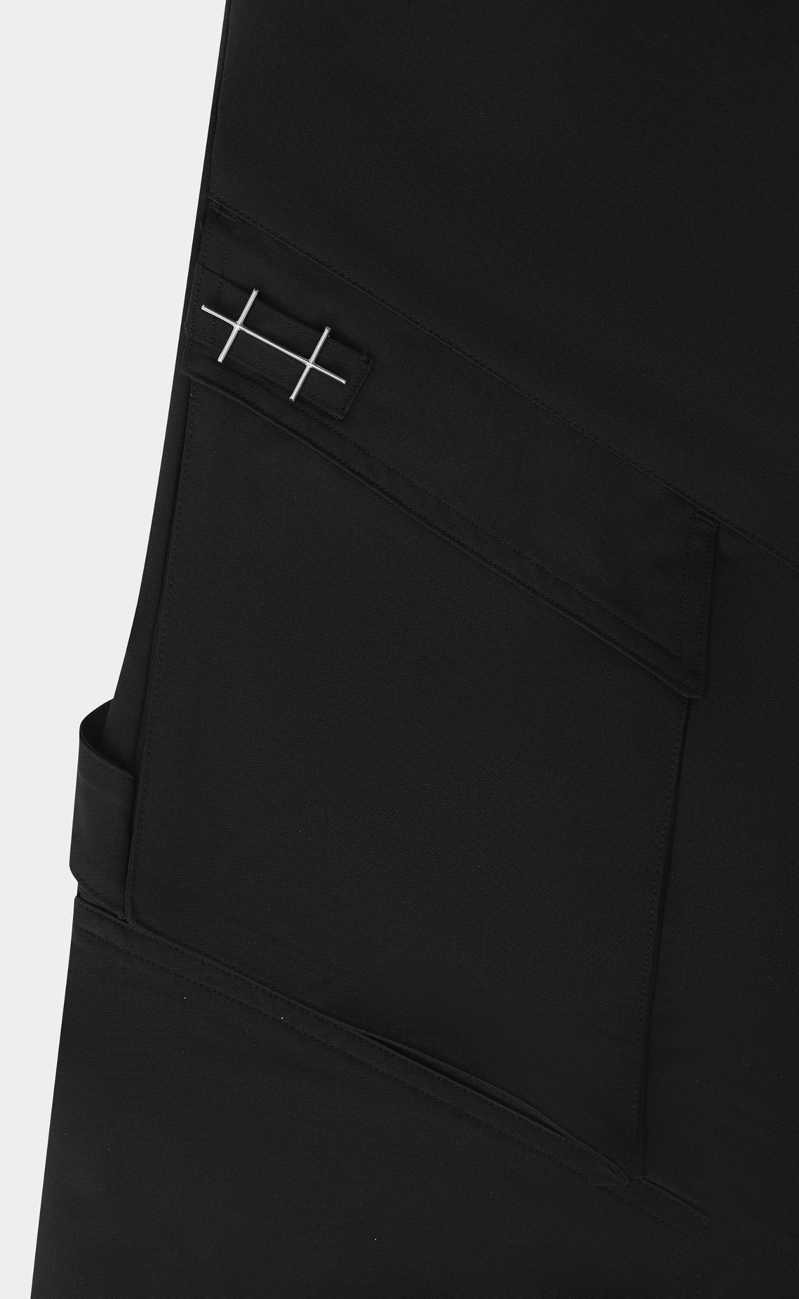 CELLULAE CARGO BLACK PANTS