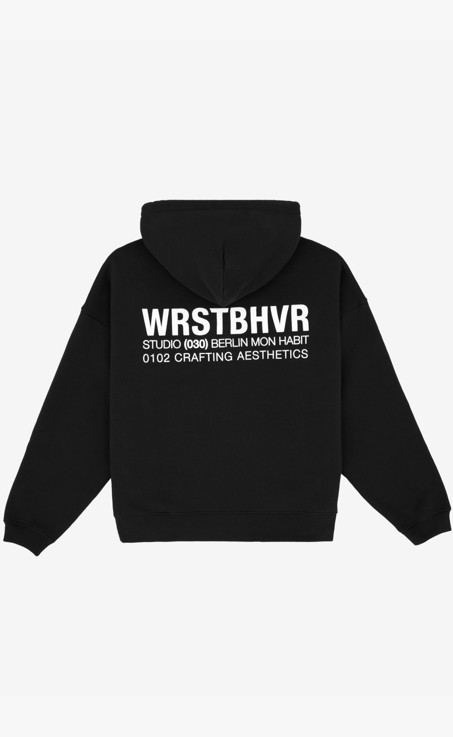 STUDIO V10 BLACK HOODIE