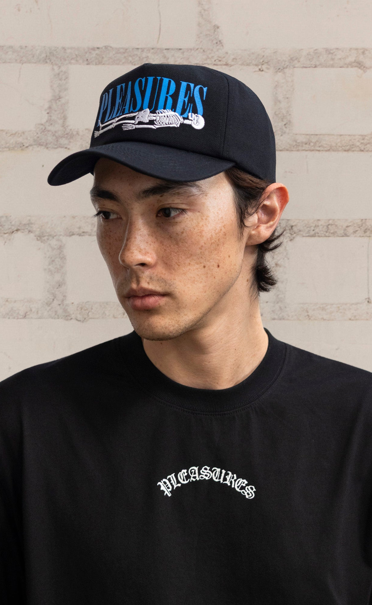 BONES SNAPBACK BLACK HAT